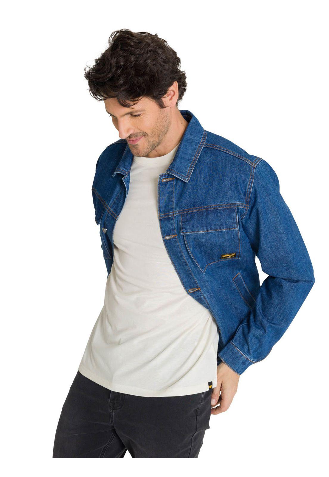 Chaqueta de Jeans Hombre Denim Work Azul-1