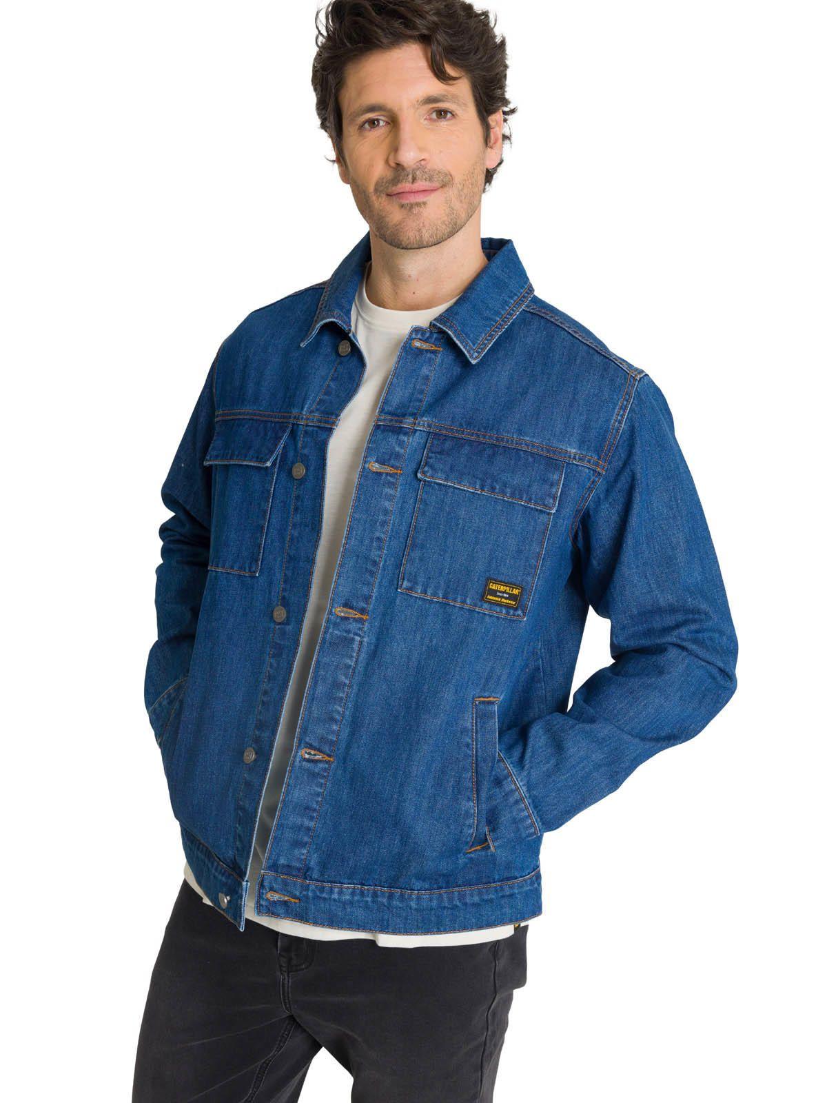 Chaqueta de Jeans Hombre Denim Work Azul-0