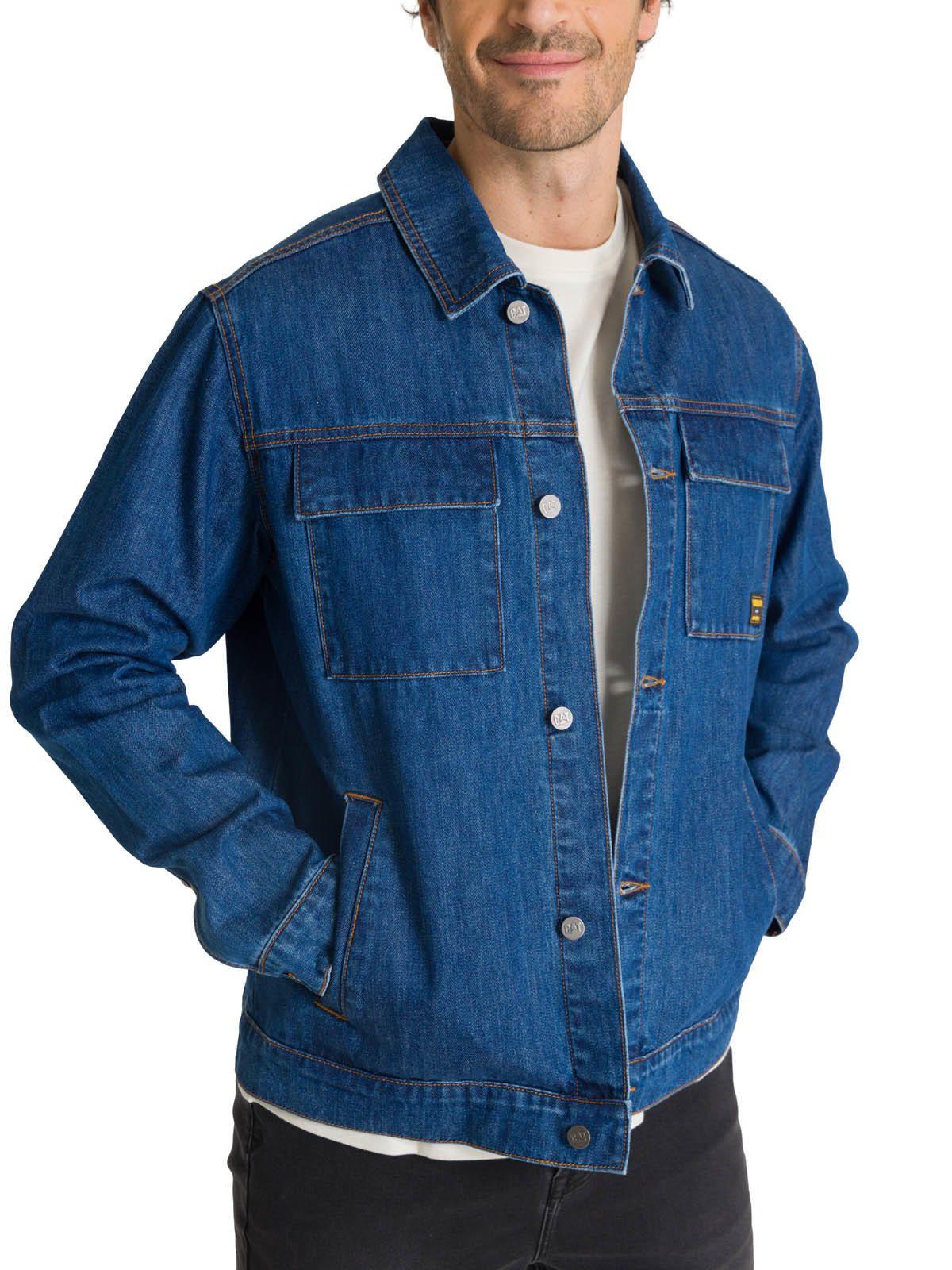 Chaqueta de Jeans Hombre Denim Work Azul-4