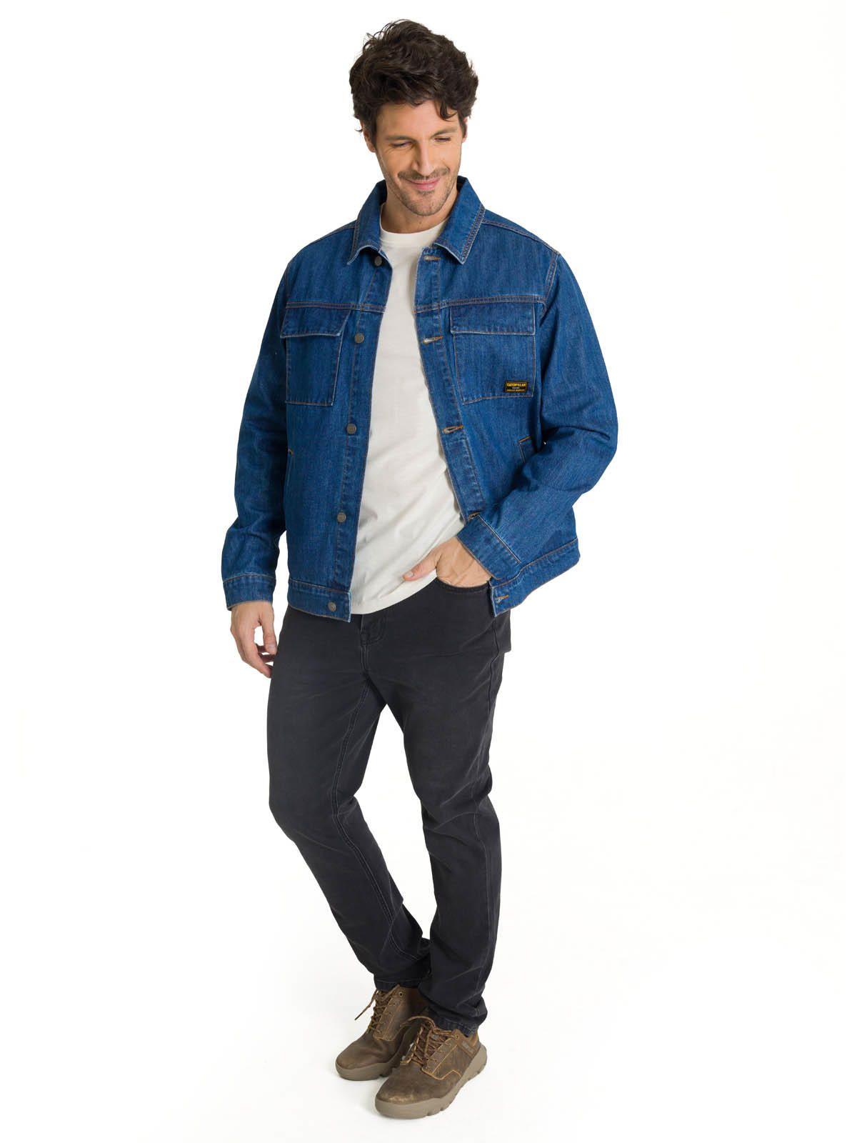 Chaqueta de Jeans Hombre Denim Work Azul-6
