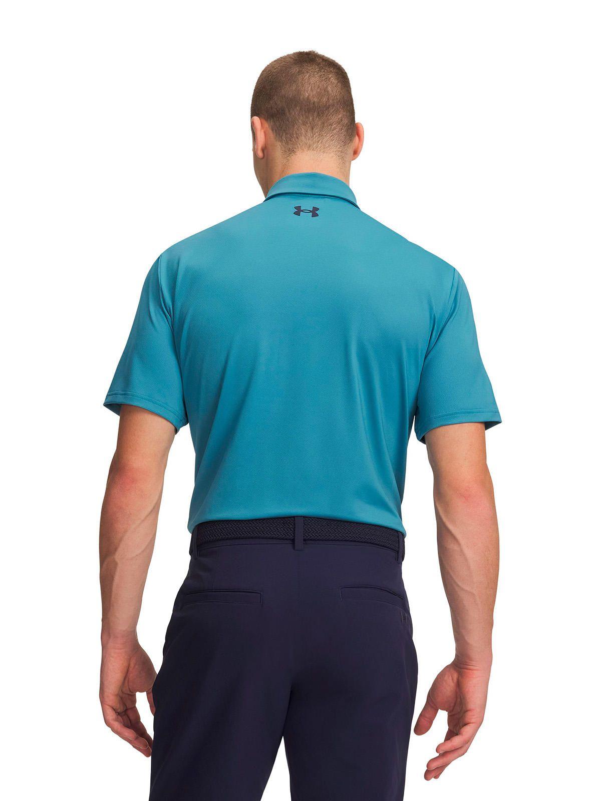 Polera M/C UA Matchplay Azul Hombre-1