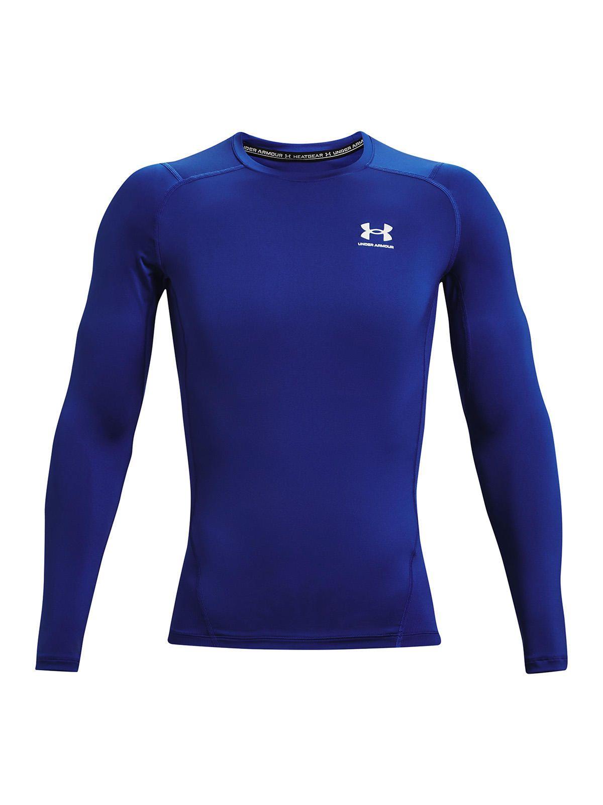 Primera Capa Superior Hombre Heatgear Armour Comp Azul-0