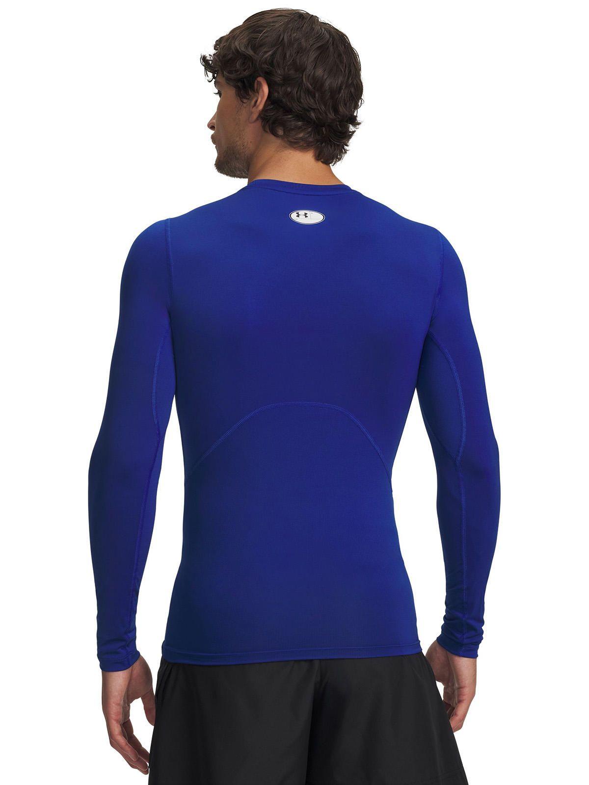 Primera Capa Superior Hombre Heatgear Armour Comp Azul-4