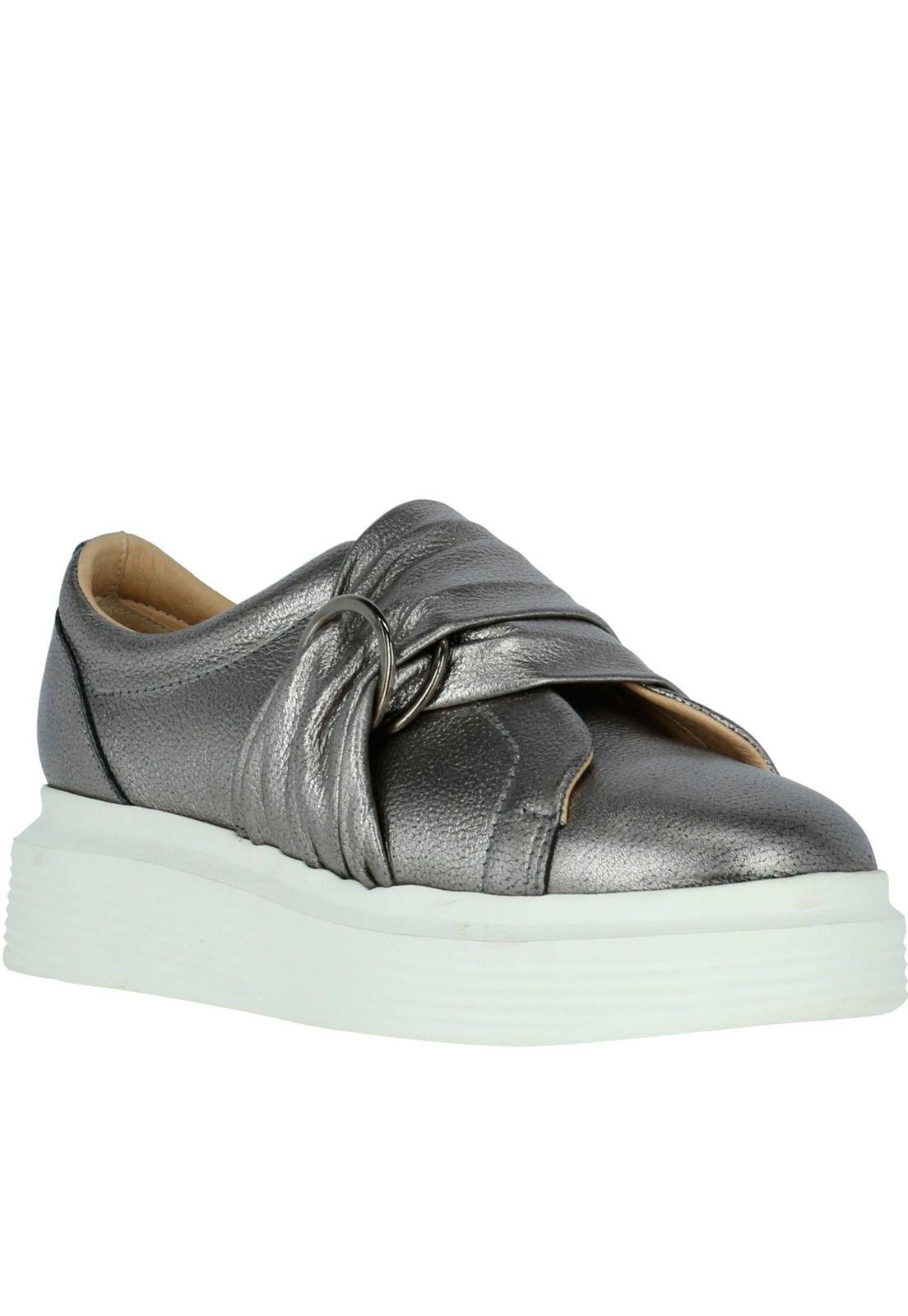 Zapatilla Cuero Tessie Negro-0