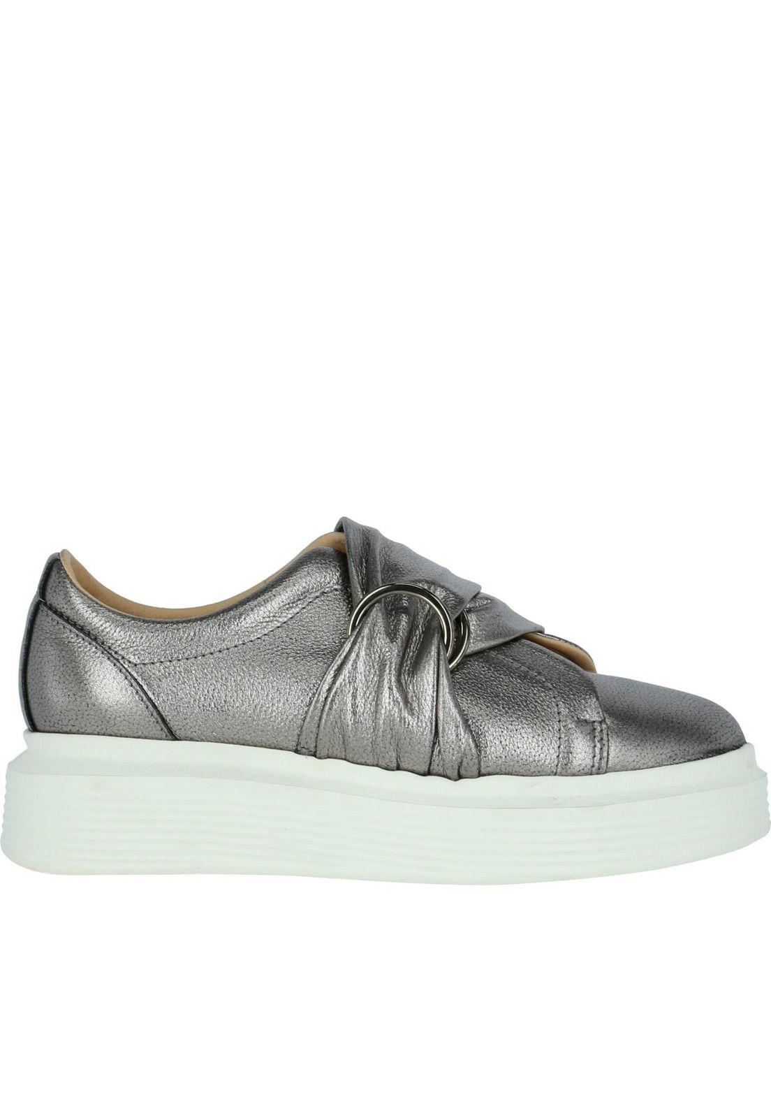 Zapatilla Cuero Tessie Negro-1