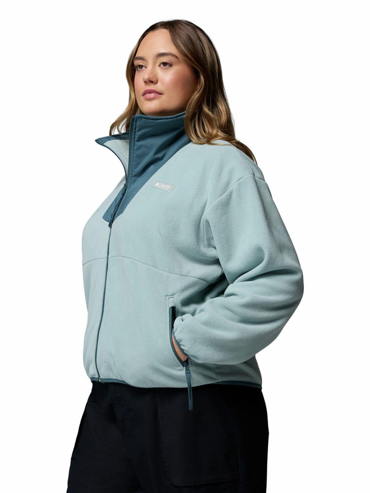 Polar Mujer Sequoia Grove Zip Celeste-1