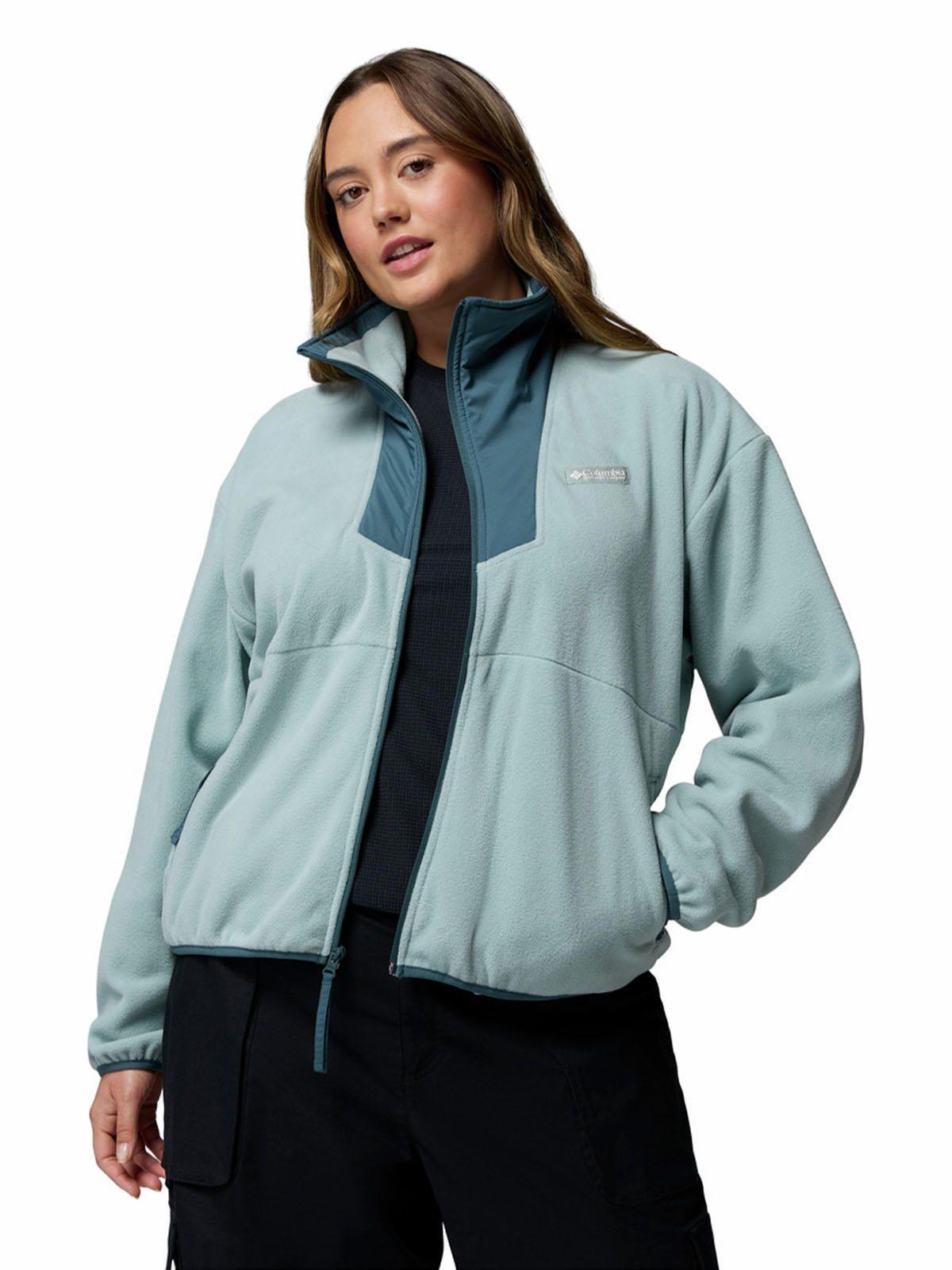 Polar Mujer Sequoia Grove Zip Celeste-3