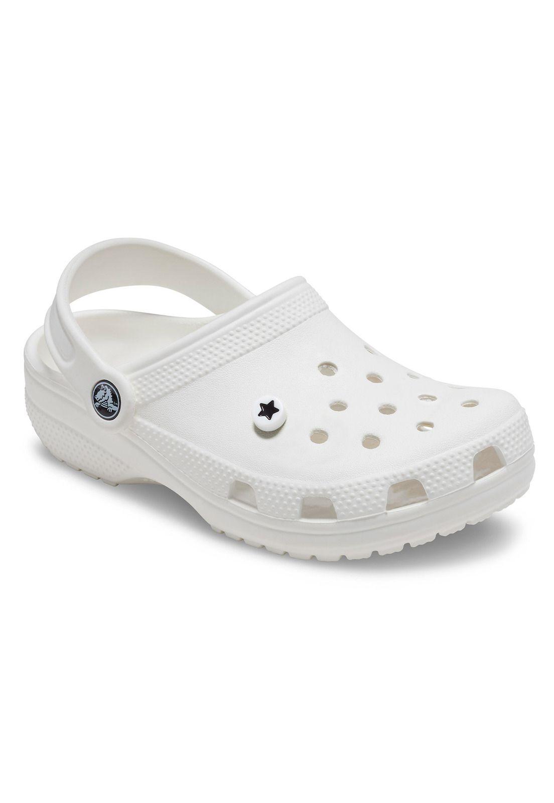 Jibbitz Crocs Estrella Negra 3d Blanco-1