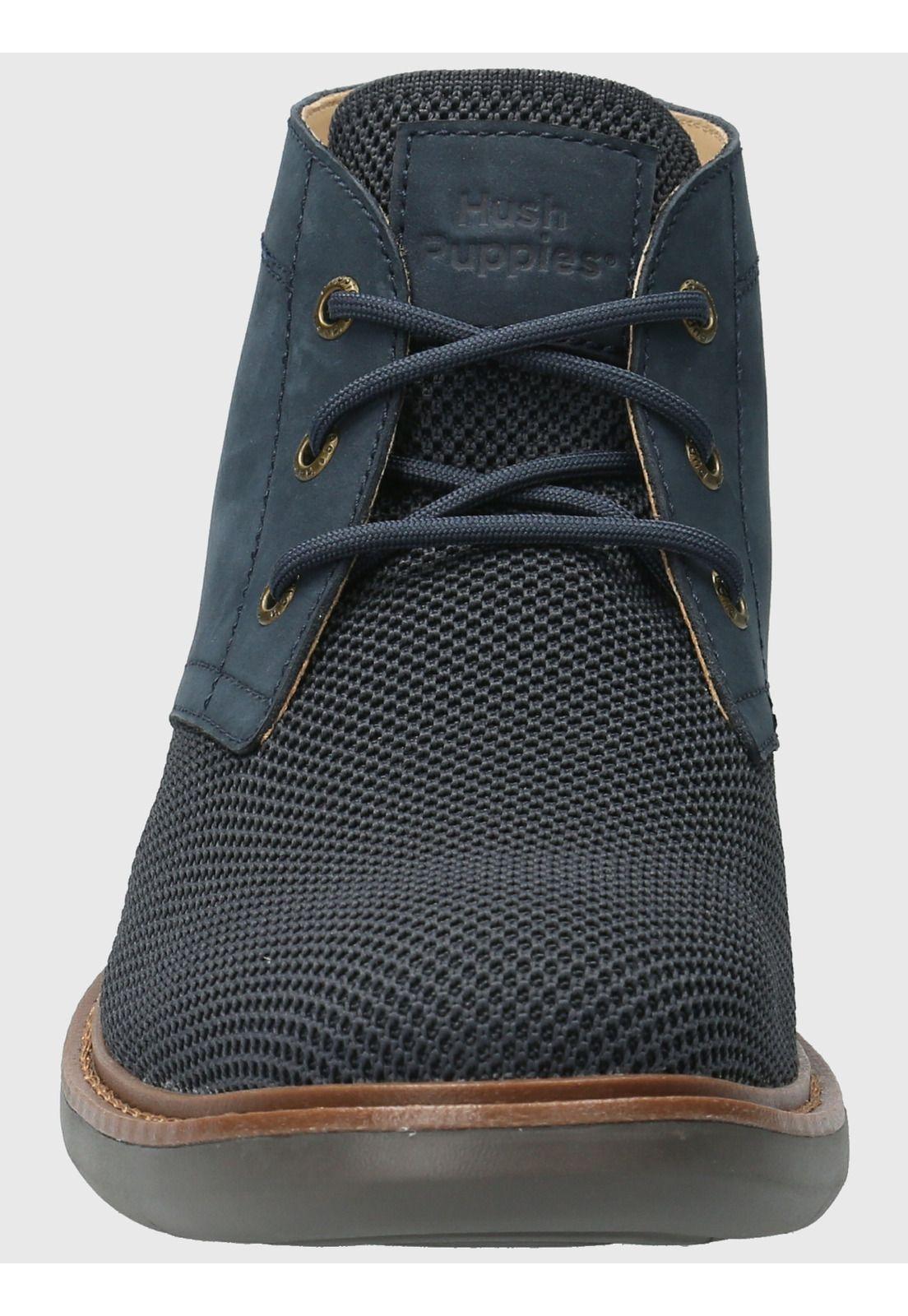 Botin Cuero Hombre Mingus Azul-3