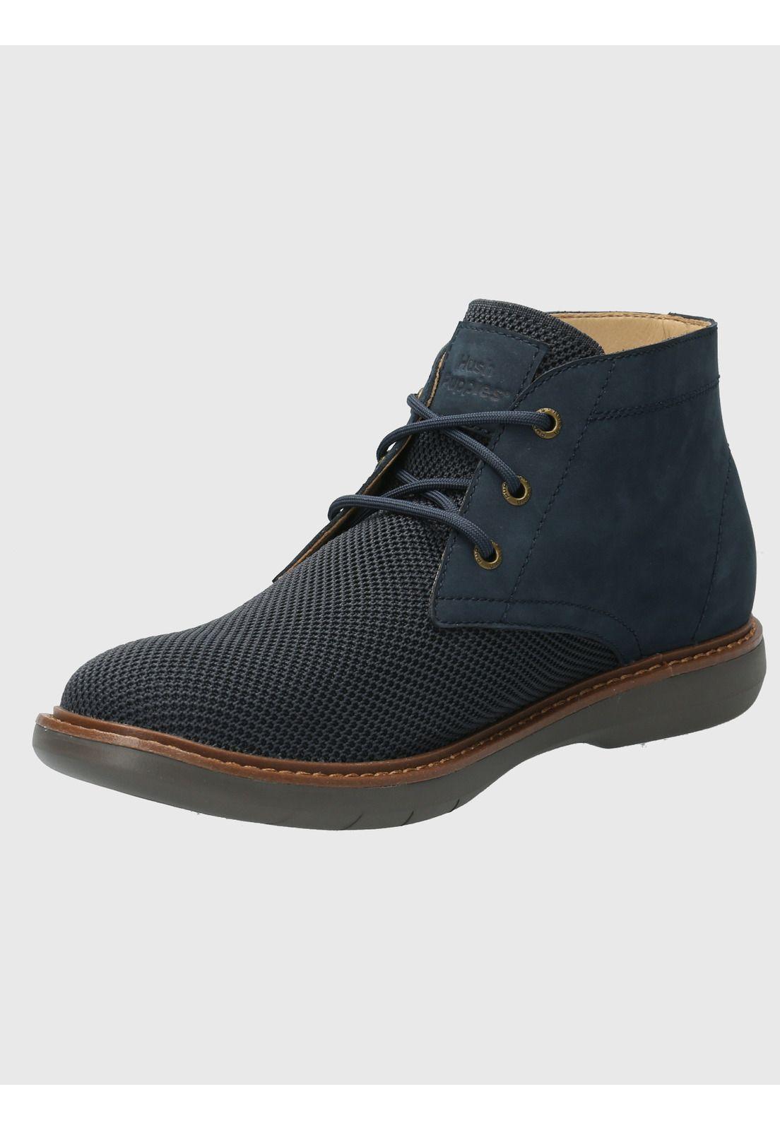 Botin Cuero Hombre Mingus Azul-4