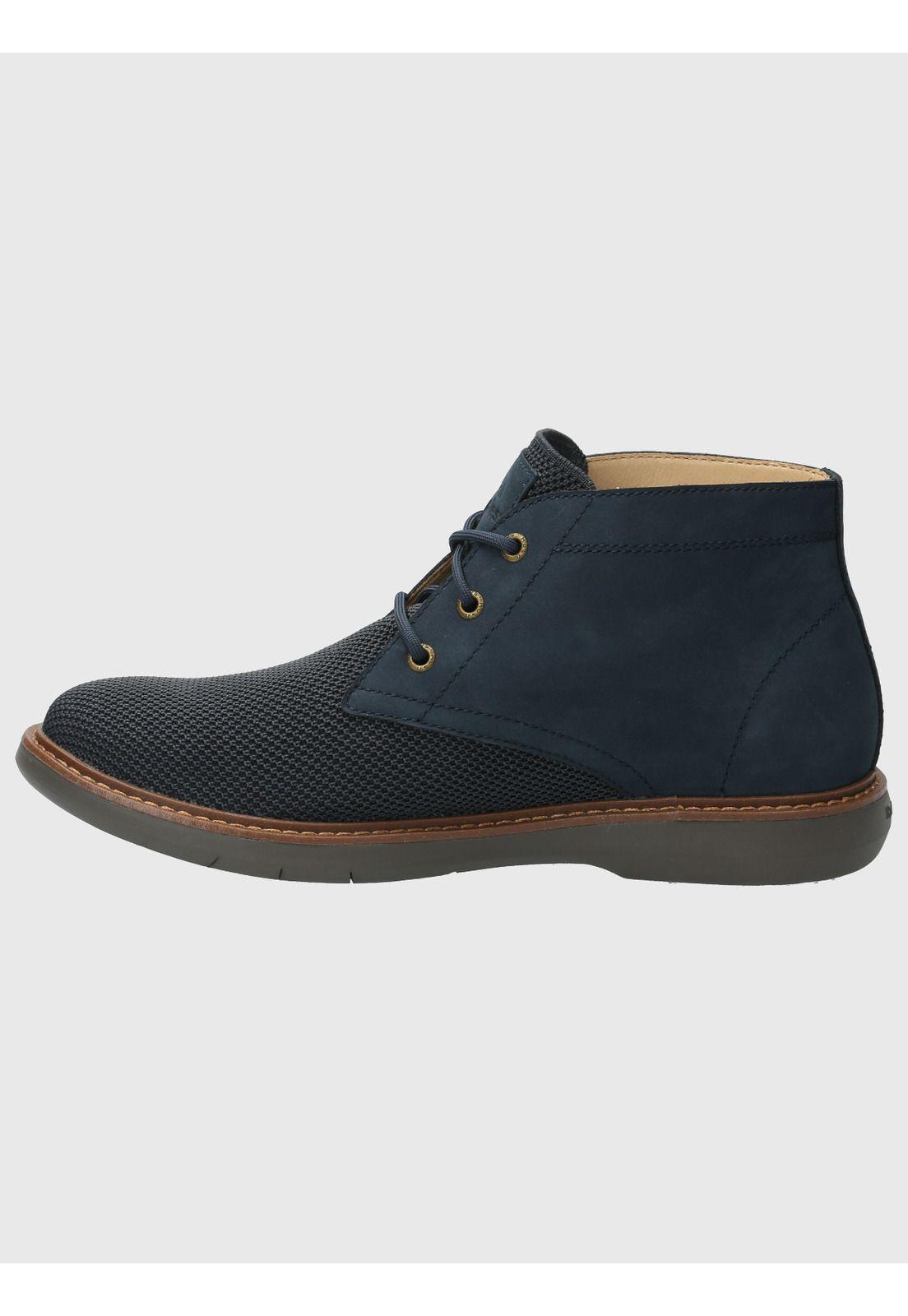 Botin Cuero Hombre Mingus Azul-5