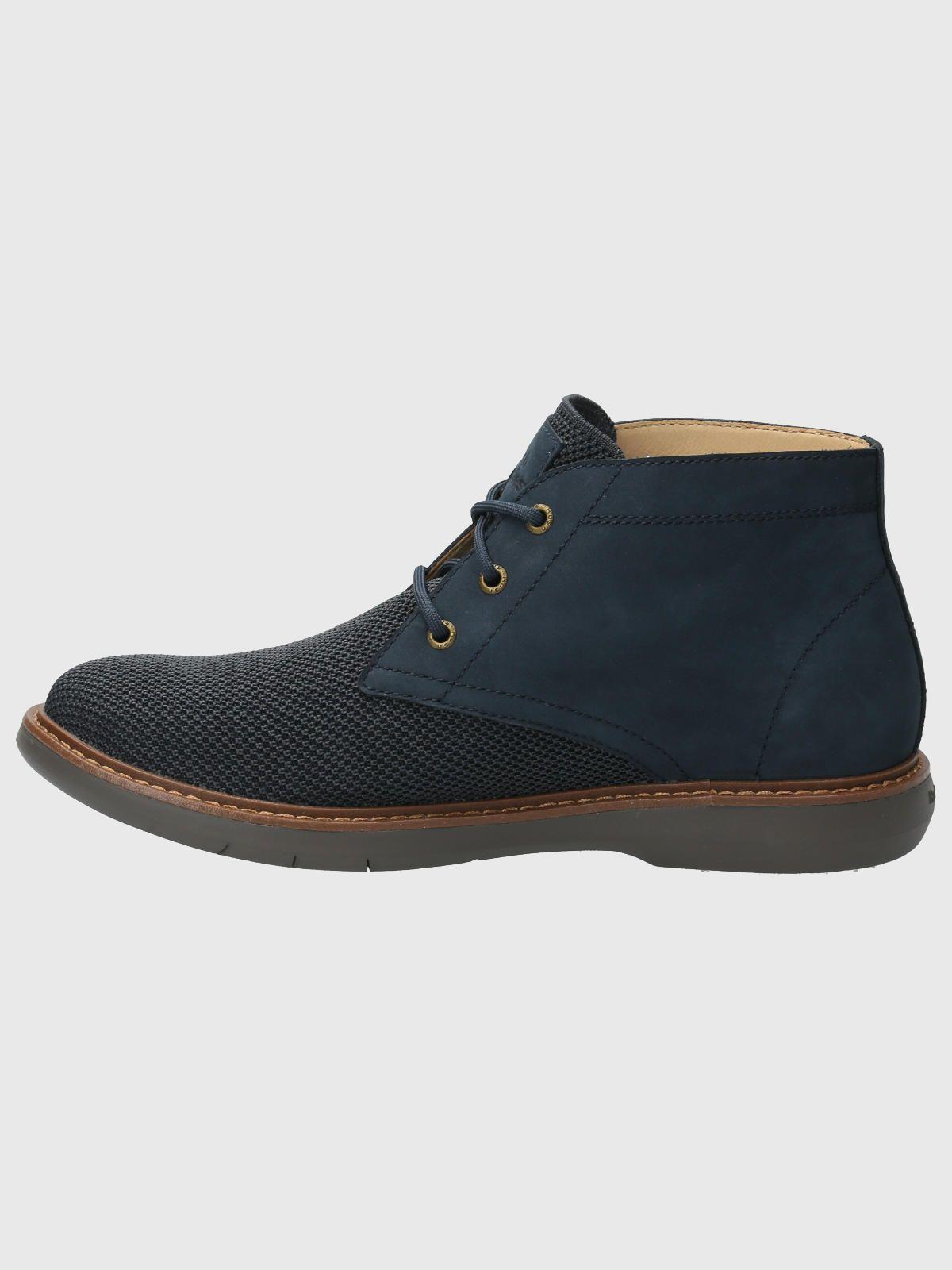 Botin Cuero Hombre Mingus Azul-5