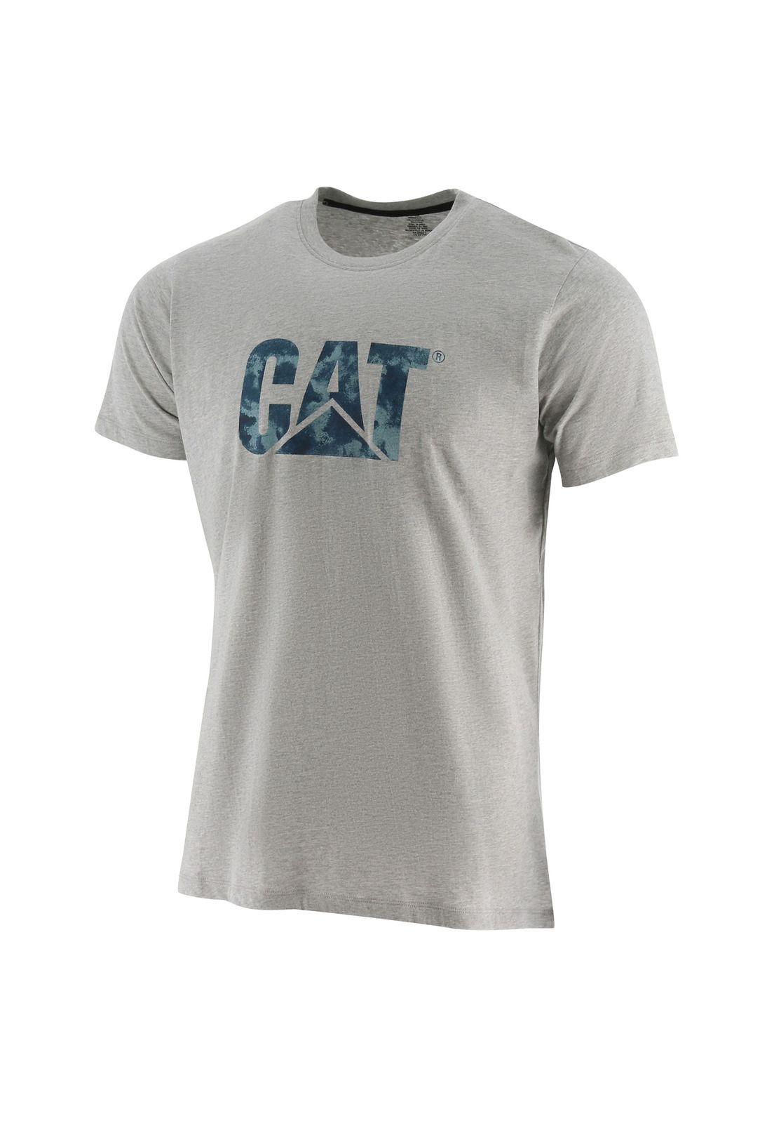 Polera Hombre Original Fit Logo Gris-0