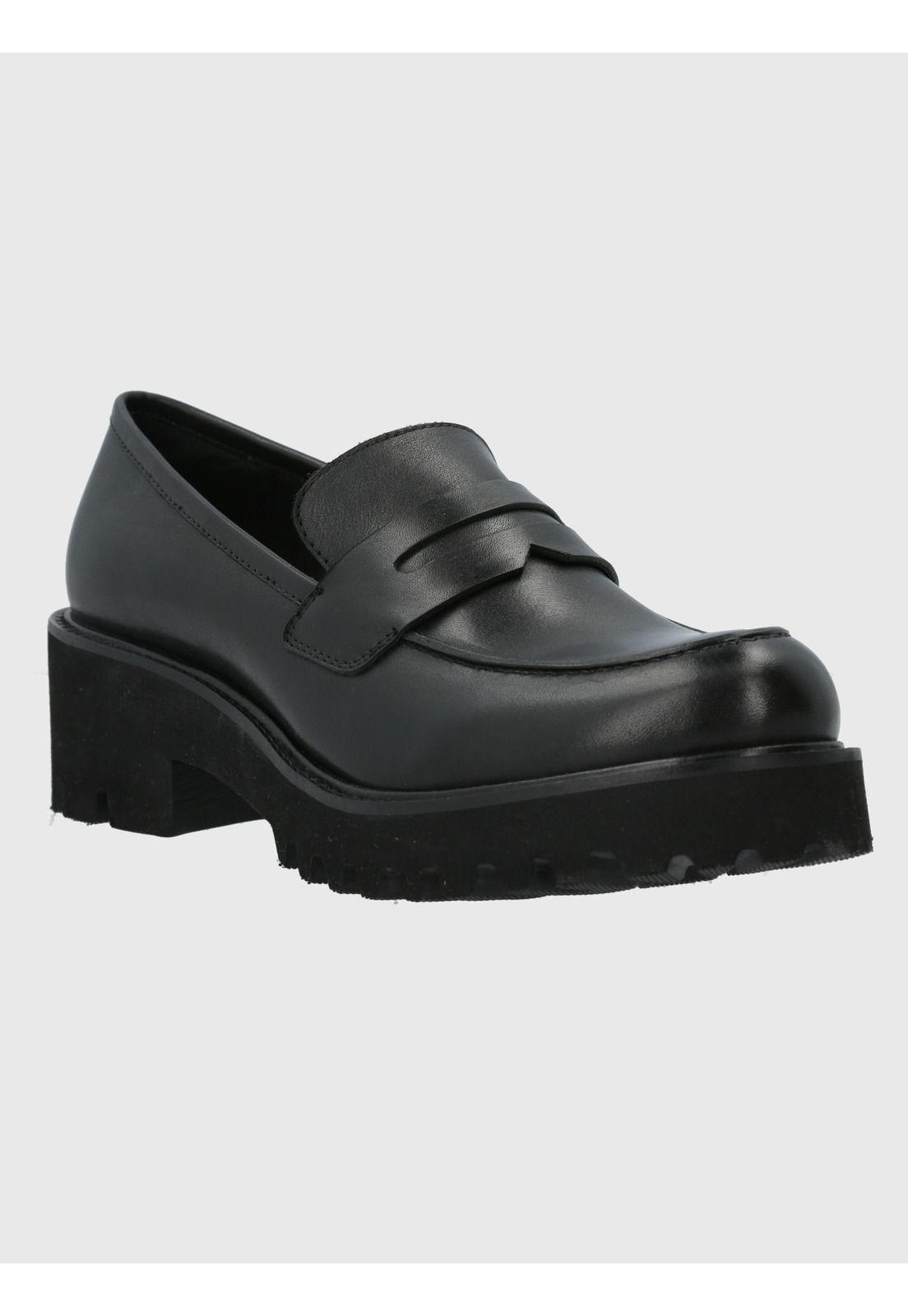 Mocasín Cuero Mujer Sophie Negro-0