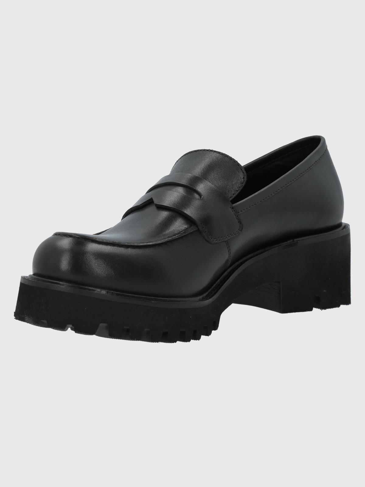 Mocasín Cuero Mujer Sophie Negro-4