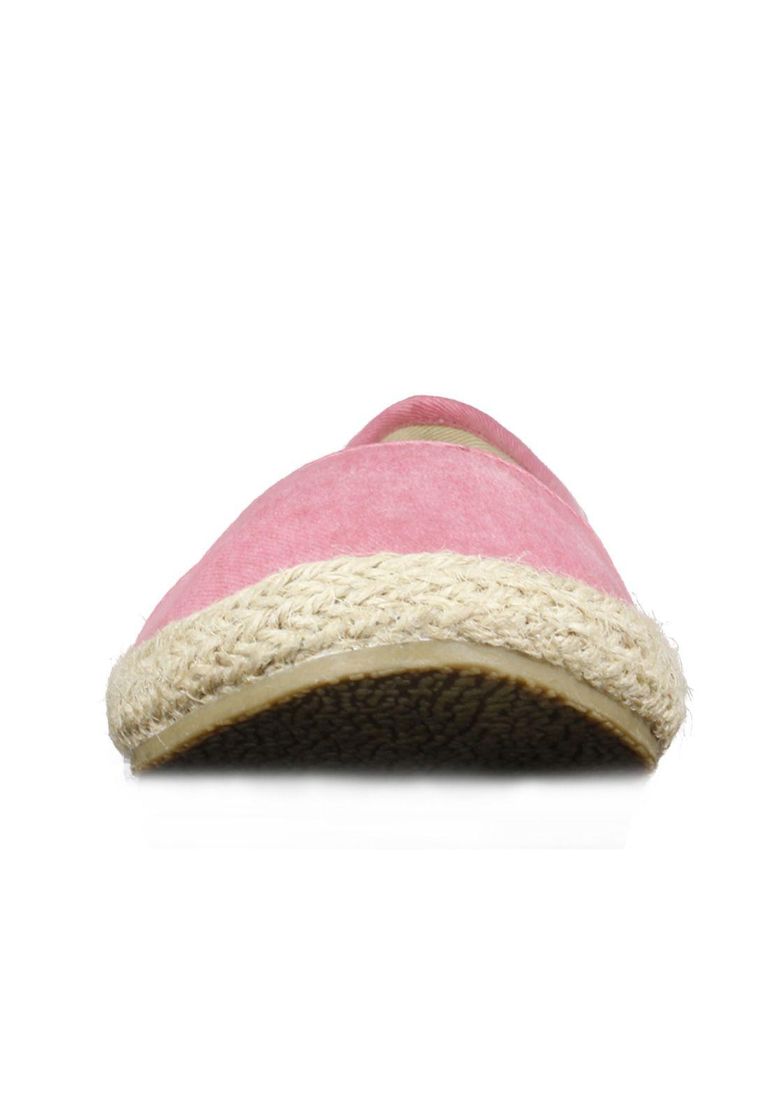 Alpargata  Mujer Lauren Rosa-4