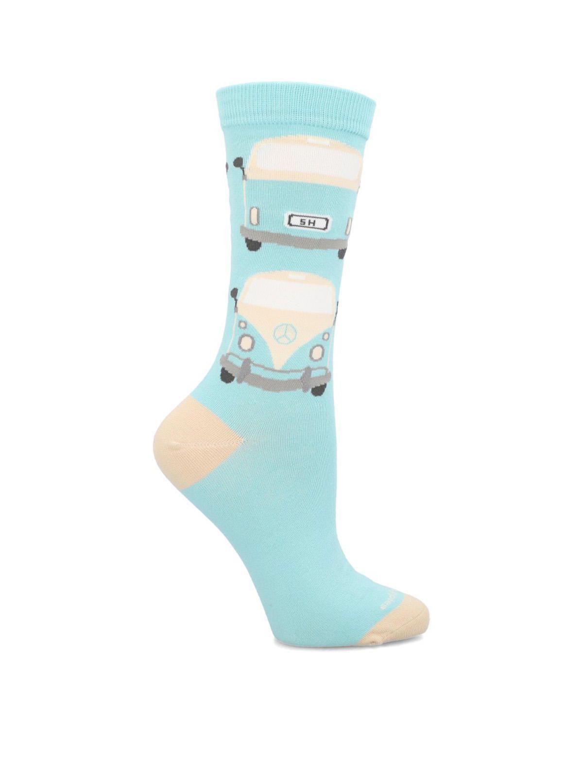 Pack 3 Calcetines Algodón Mujer Pack Gift Cars Crema-5