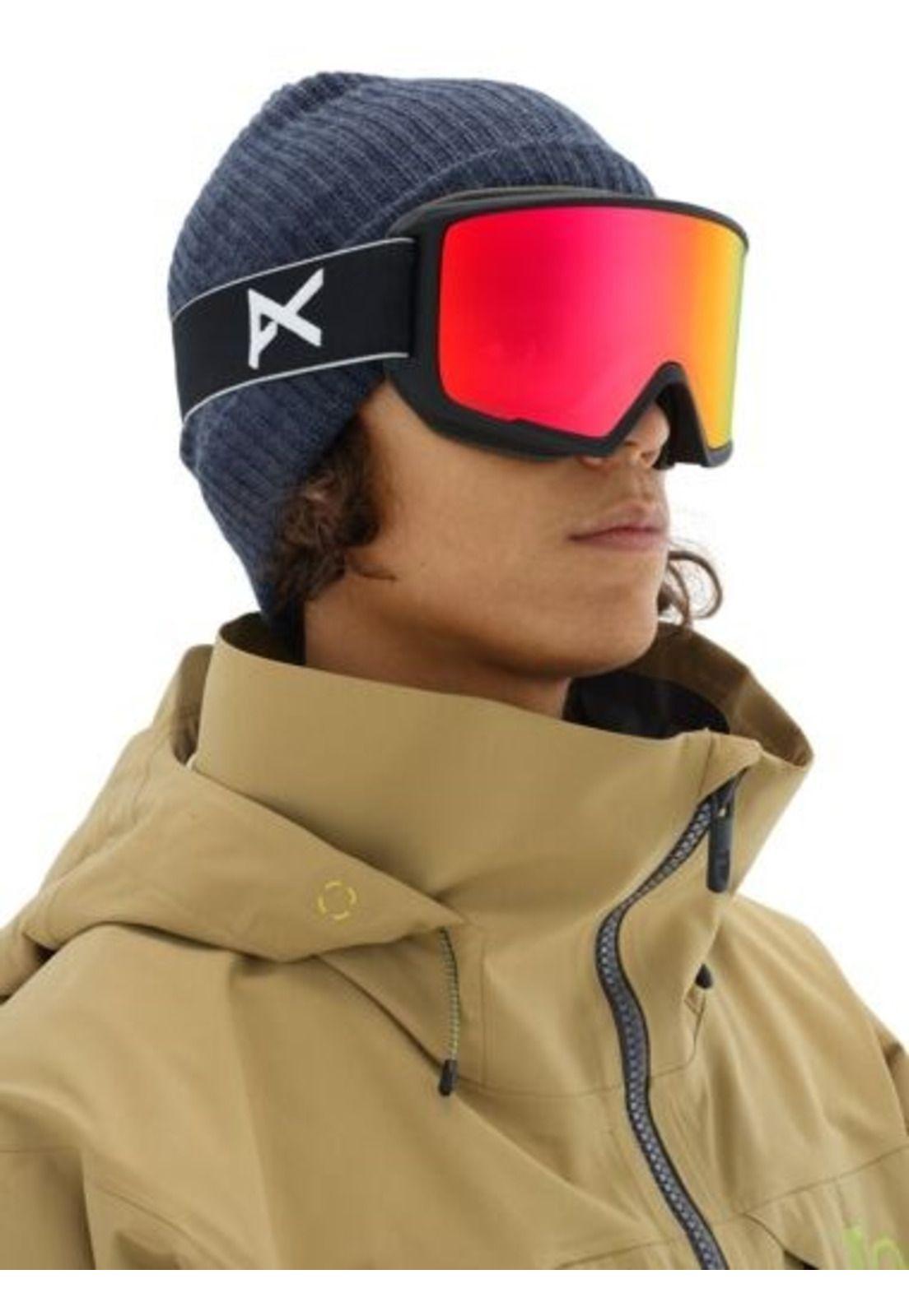 Antiparra Anon Hombre M3 Goggle Spare Lens Black/ Sonar Red-0