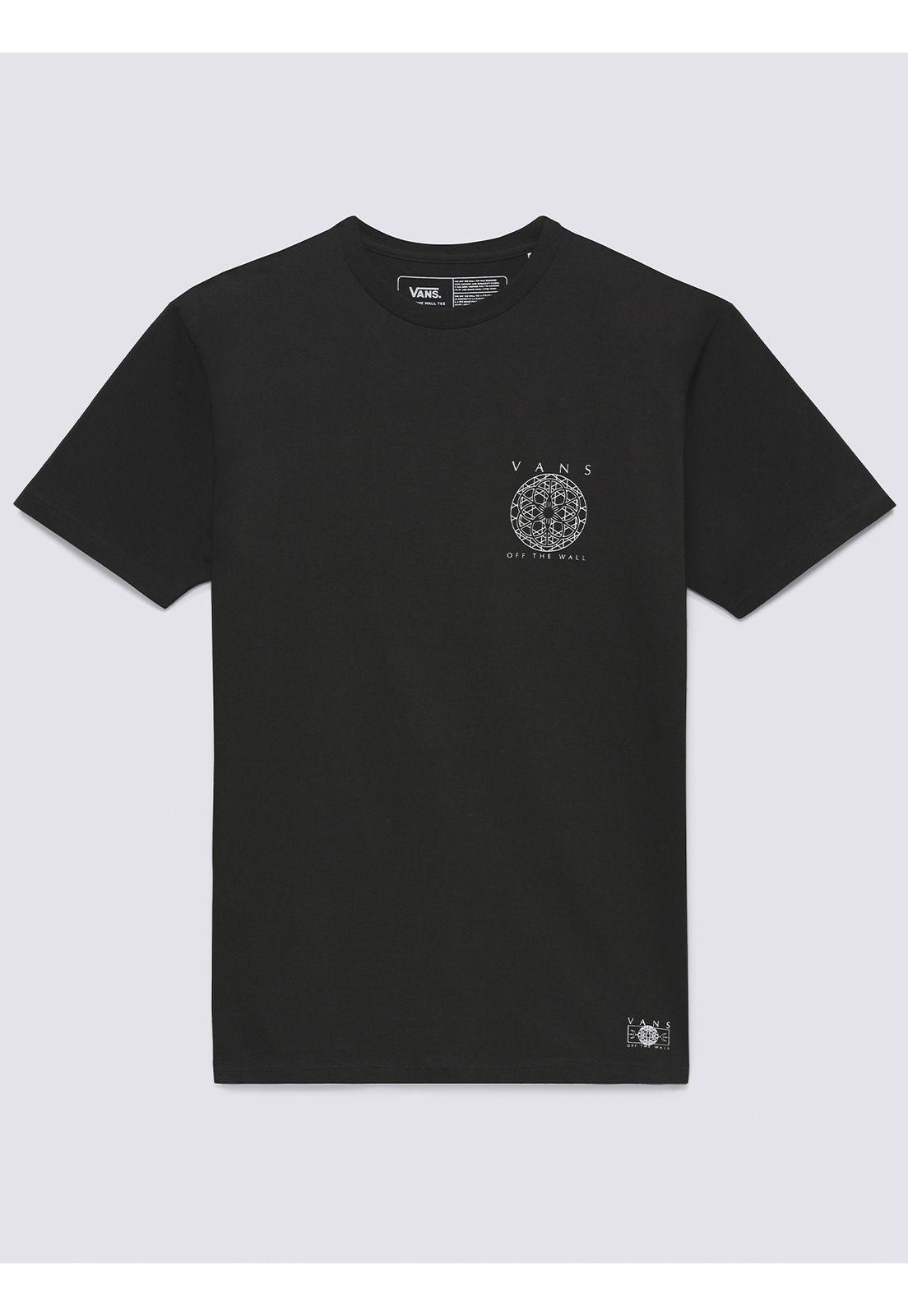 Polera Manga Corta Perris & Dennis Negro Unisex-5