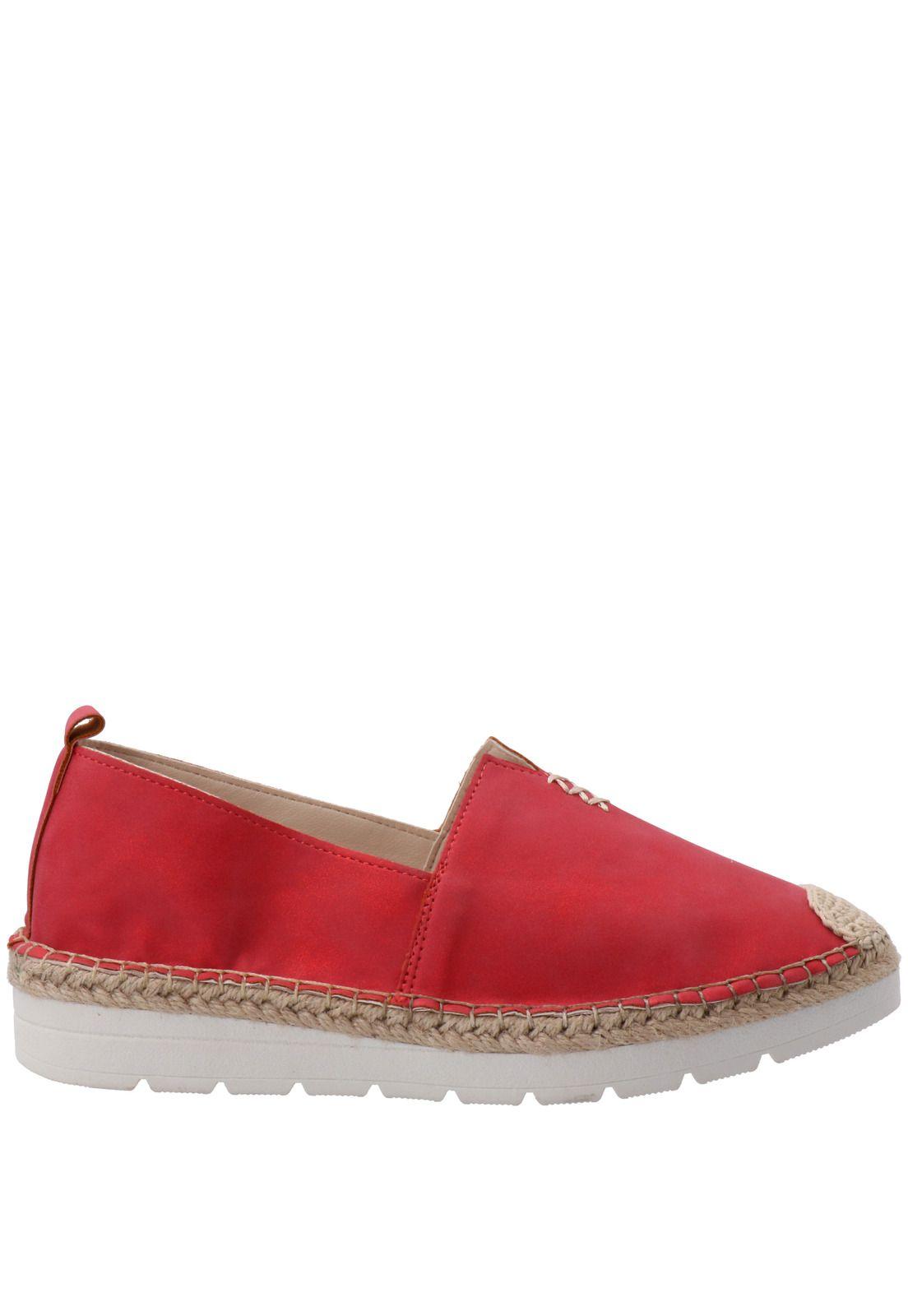Alpargata Mujer Rolia Rojo-1