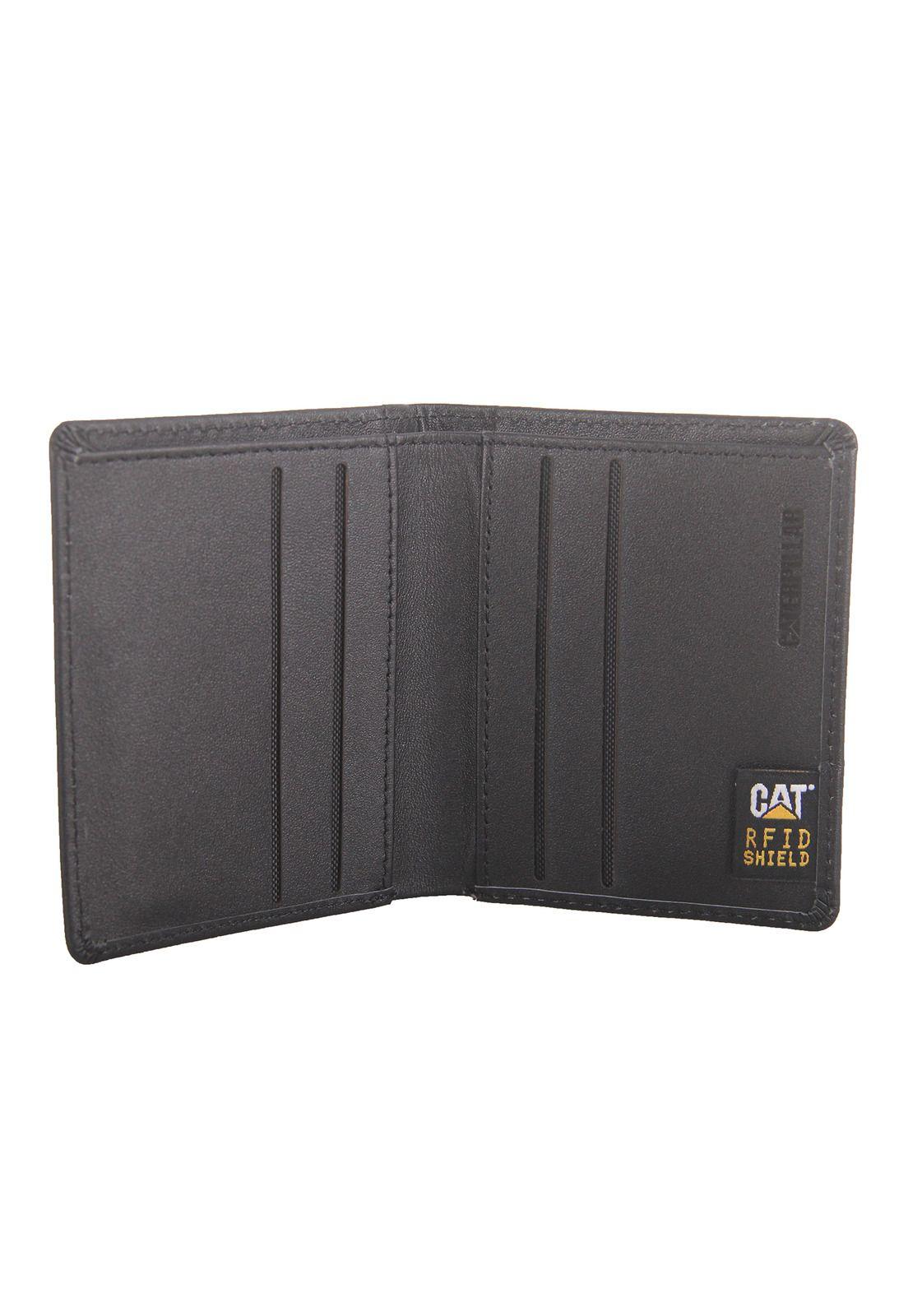 Billetera Cuero Hombre Shale Negro-2