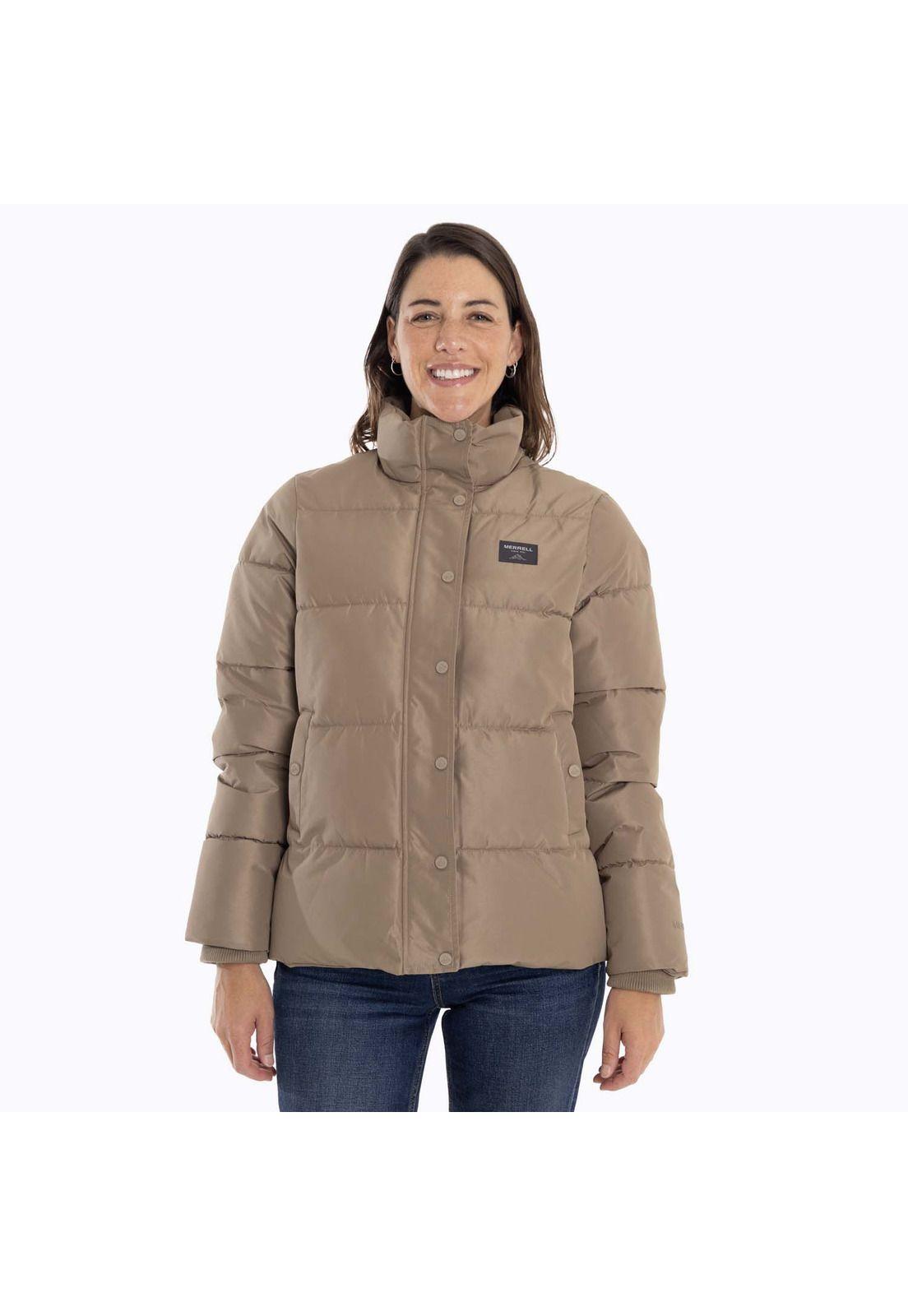 Parka Mujer Puffa Café Merrell-0