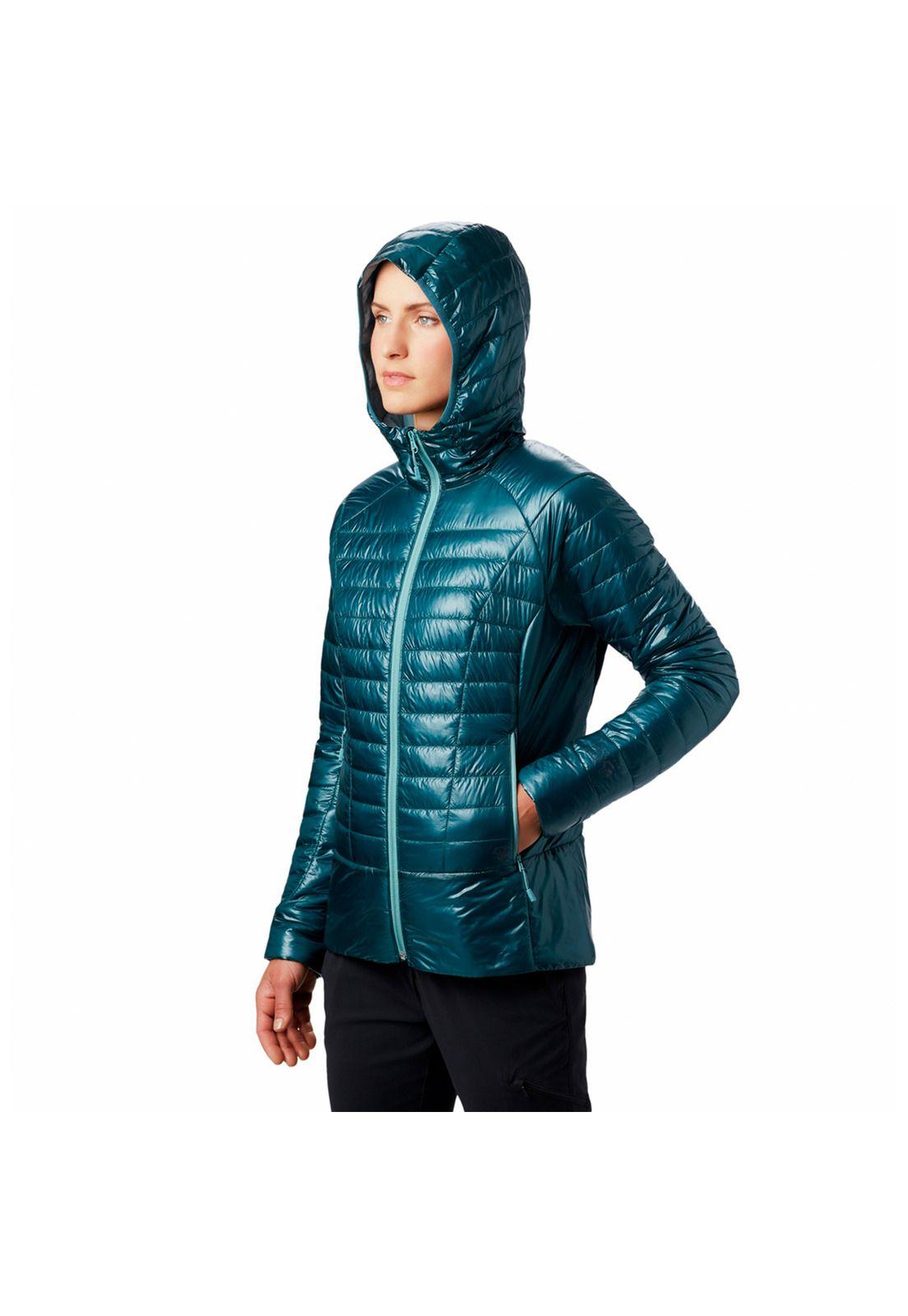 Parka Mujer Ghost Shadow Hoody  Verde-1