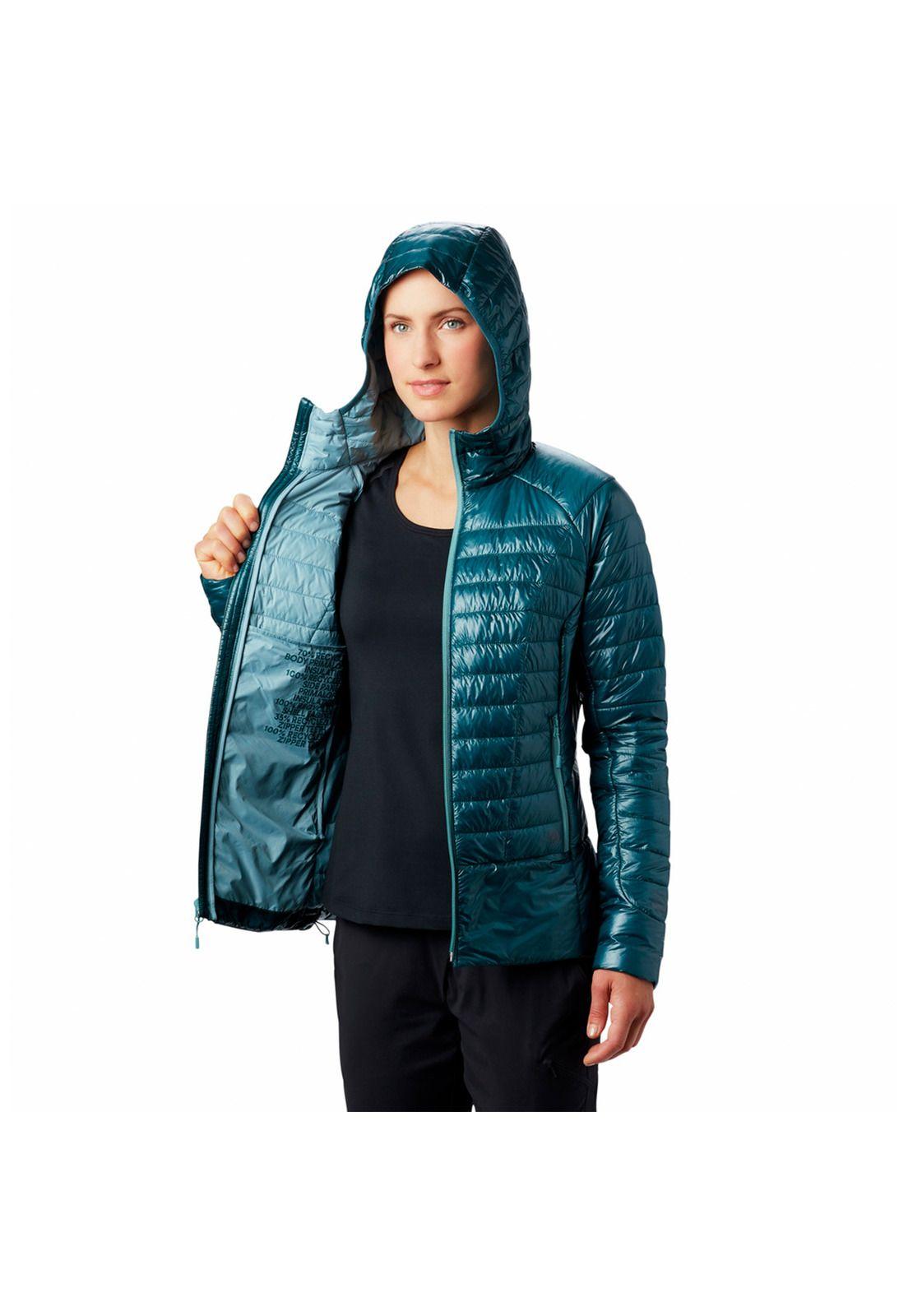 Parka Mujer Ghost Shadow Hoody  Verde-2