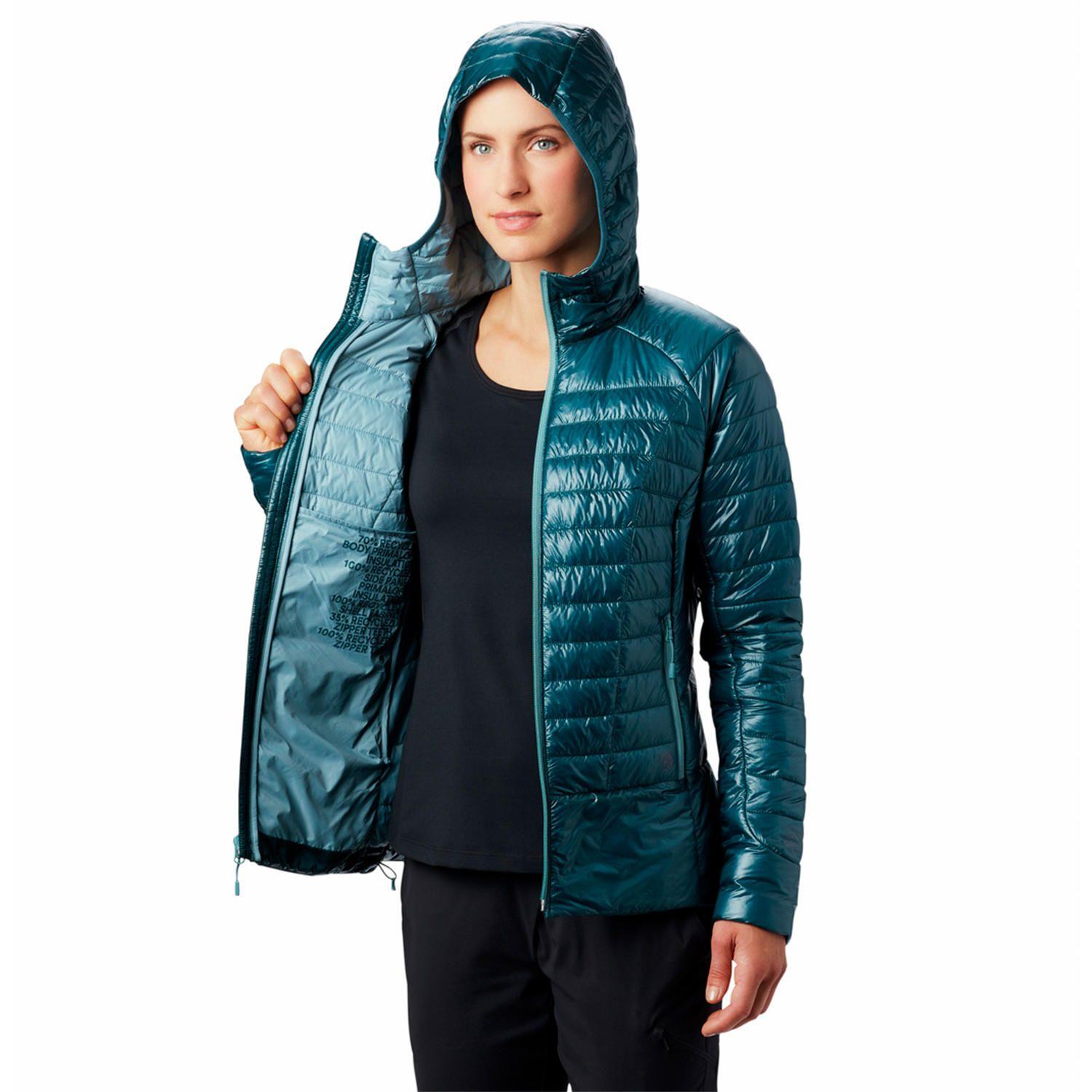Parka Mujer Ghost Shadow Hoody  Verde-2