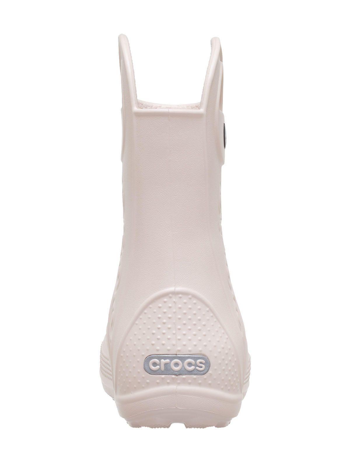 Bota de agua Crocs Niño Handle It Rain Kids Rosado-7
