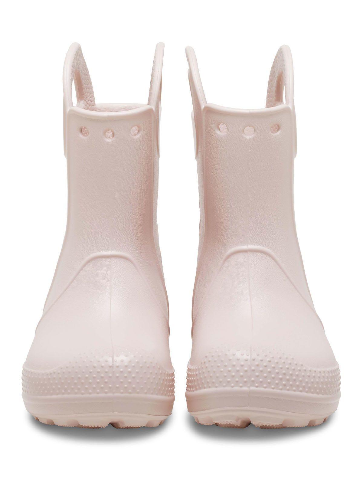 Bota de agua Crocs Niño Handle It Rain Kids Rosado-8
