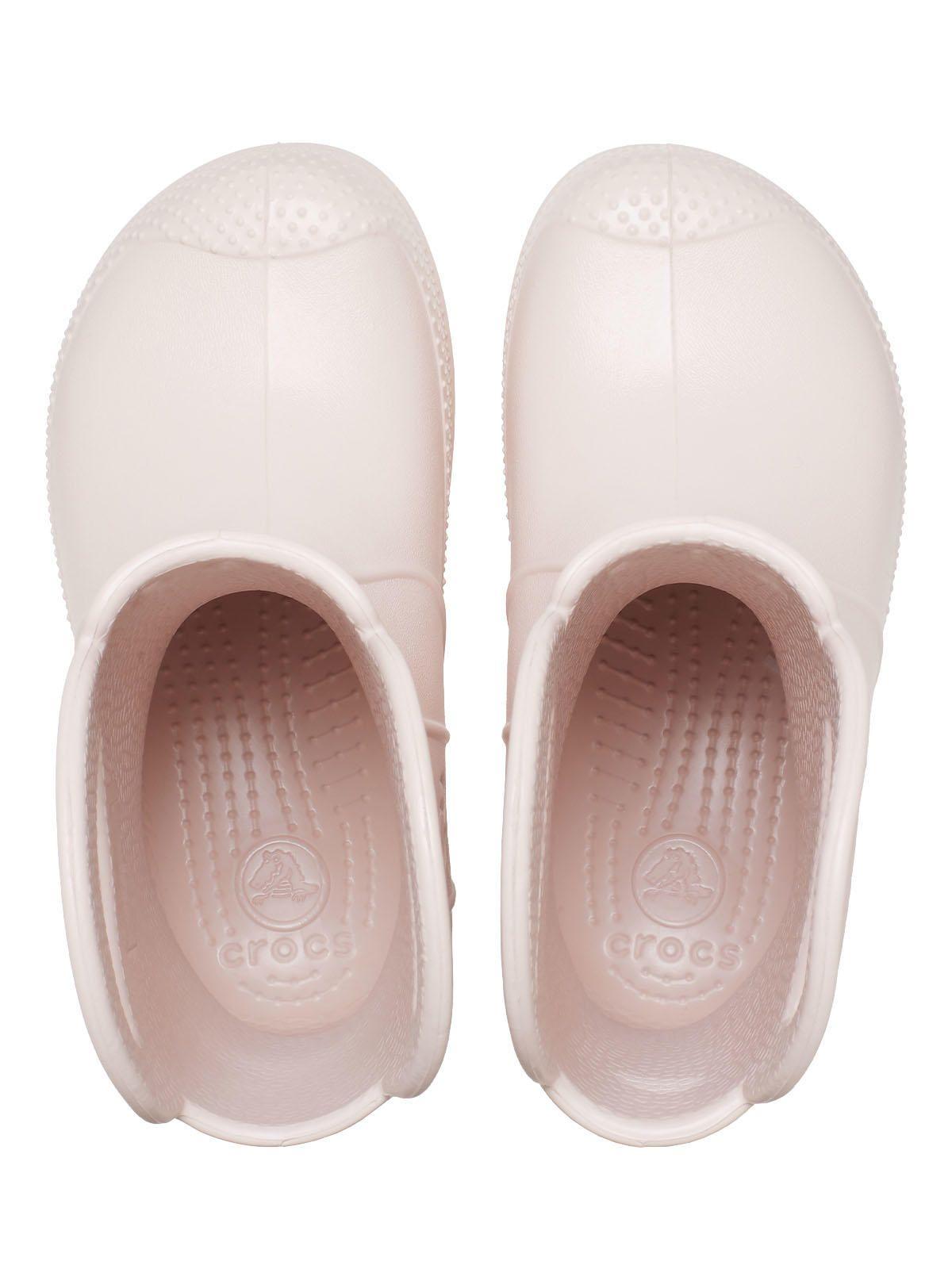 Bota de agua Crocs Niño Handle It Rain Kids Rosado-4