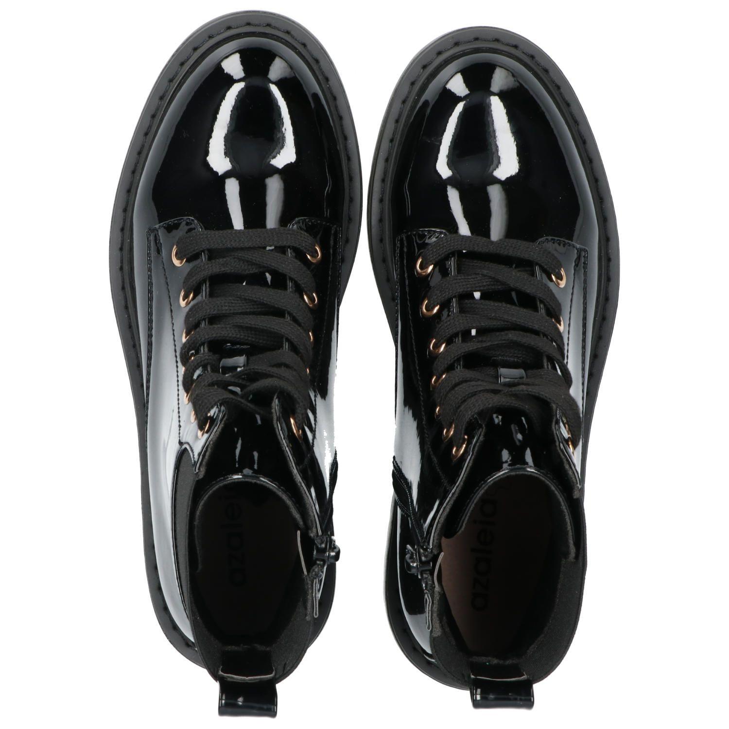 Botín Mujer Novara Negro-8