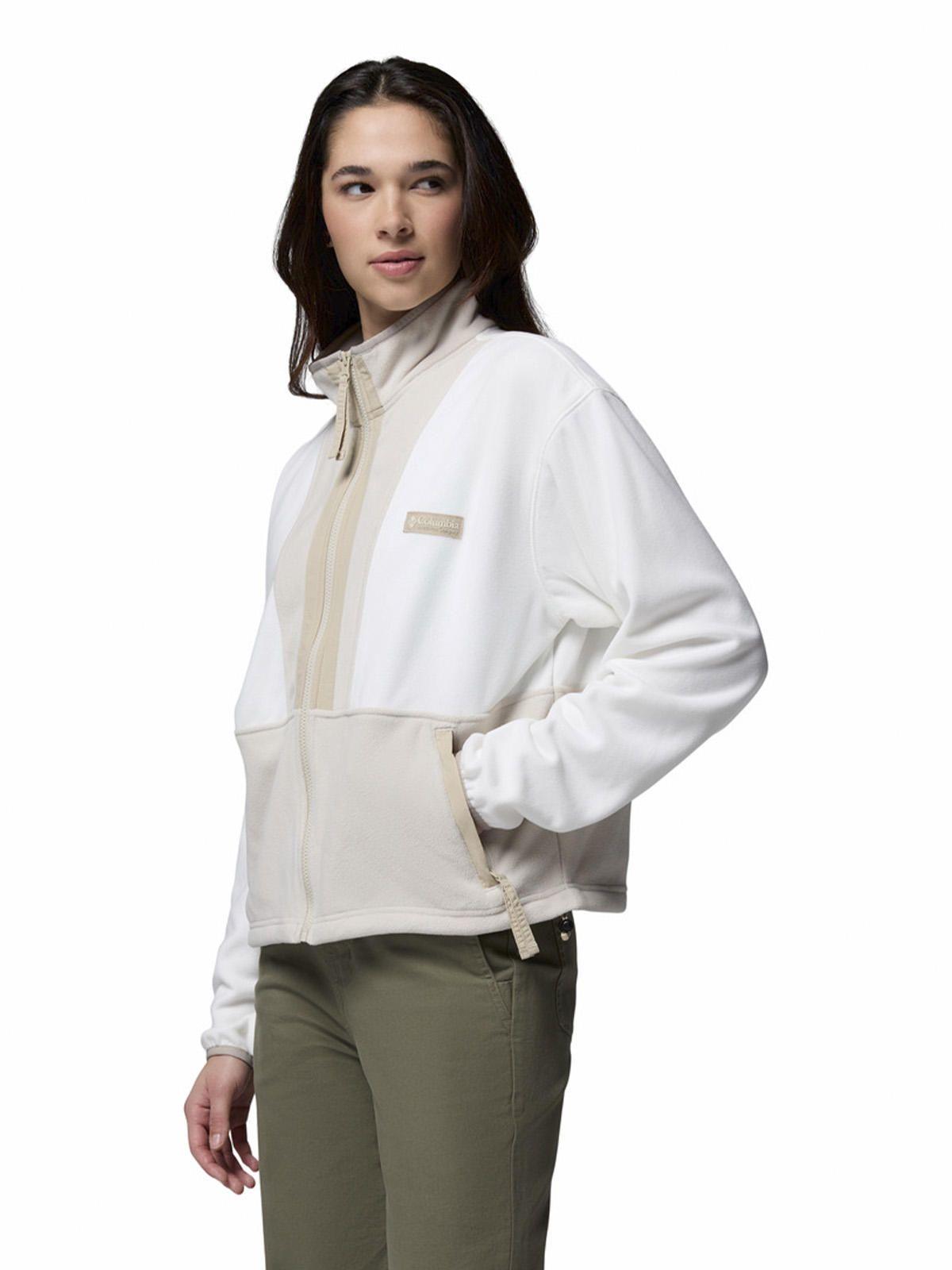 Polar Mujer Backbowl II Full Zip Celeste-1