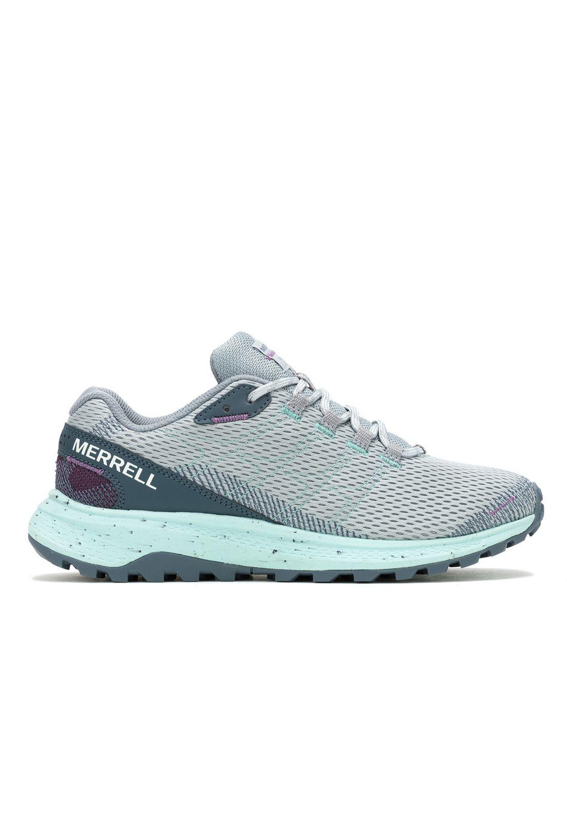 Zapatilla Mujer Fly Strike Gris/Celeste-0
