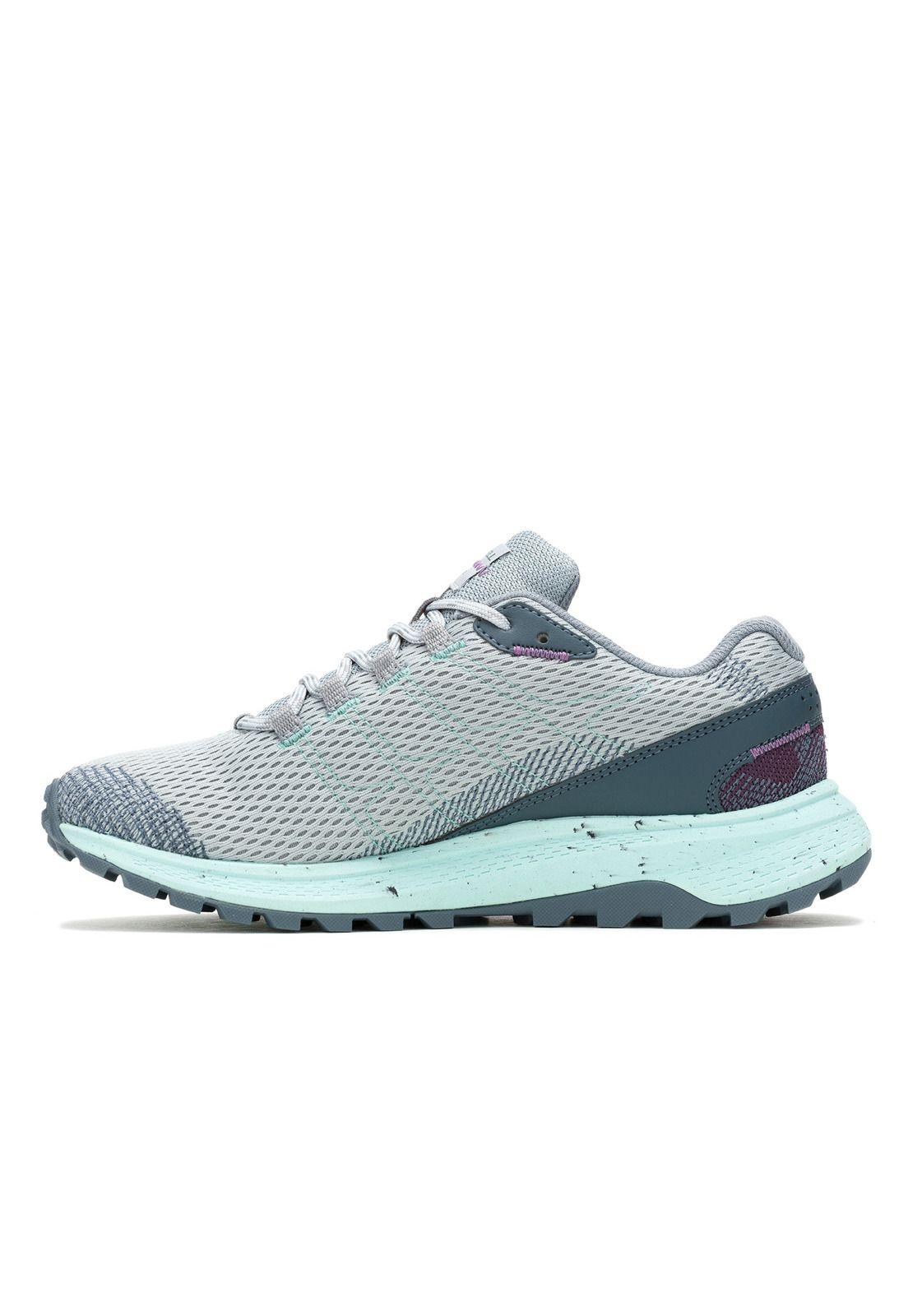 Zapatilla Mujer Fly Strike Gris/Celeste-1