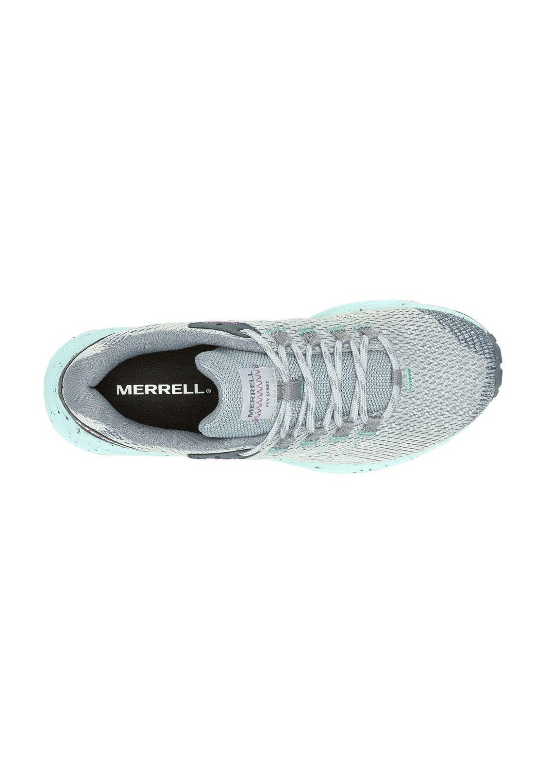 Zapatilla Mujer Fly Strike Gris/Celeste-4
