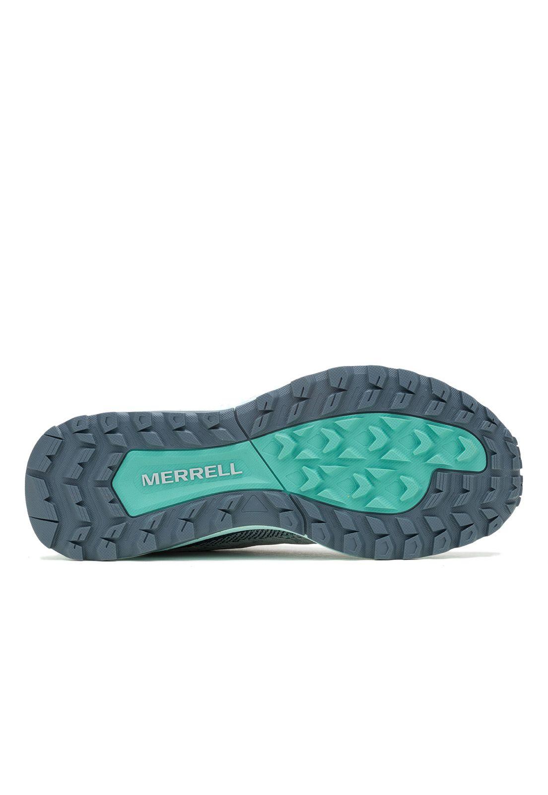Zapatilla Mujer Fly Strike Gris/Celeste-5