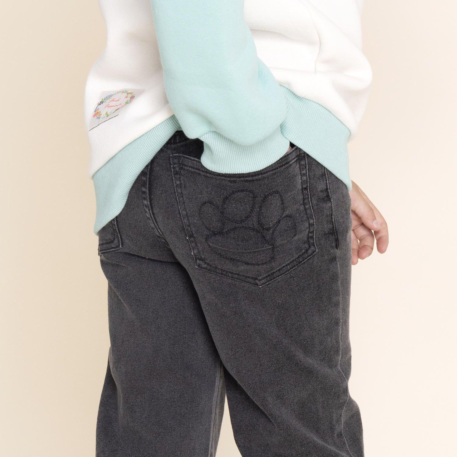 Jeans Niña Lilo Negro-4