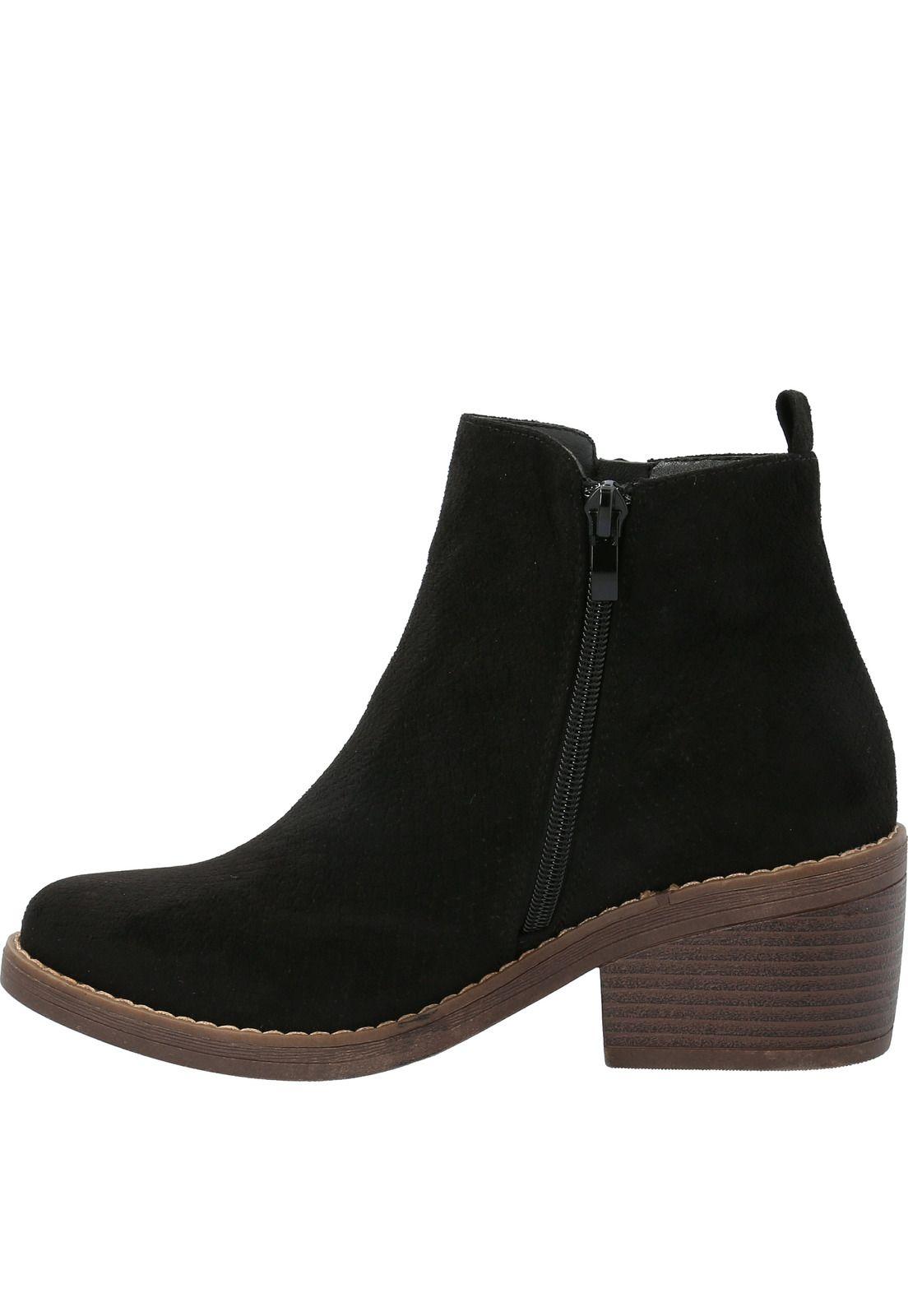 Botin Mujer Kilian Negro-4