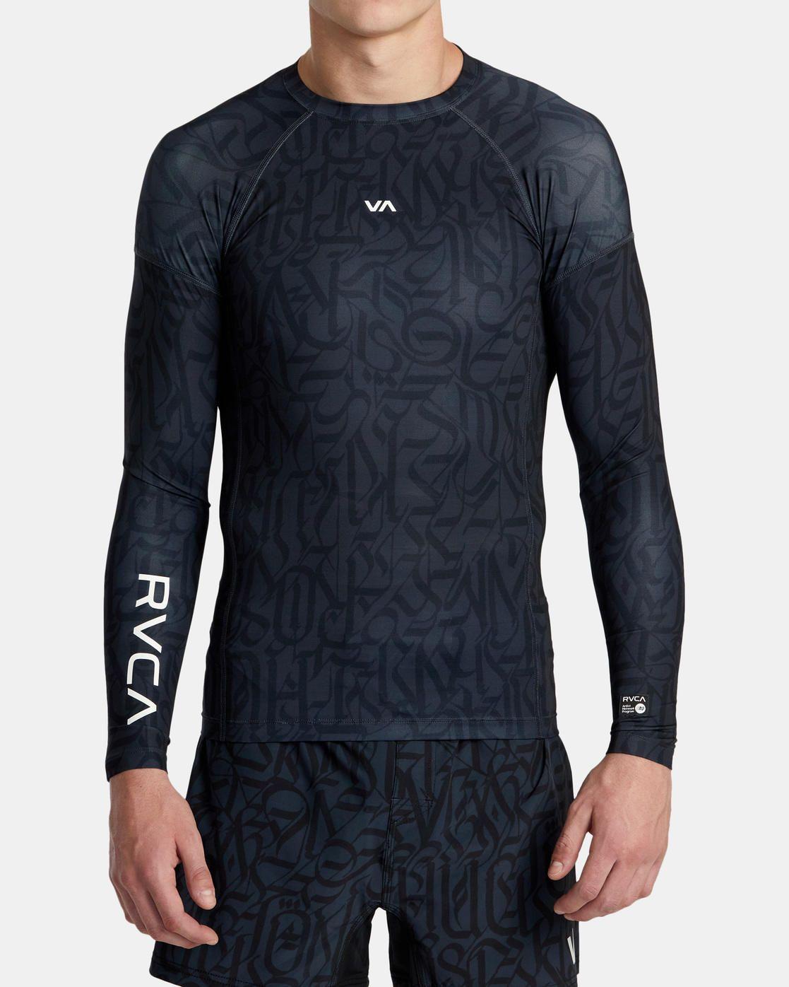 Polera Manga Larga Hombre Thug Rose M Sfsh Negro-0