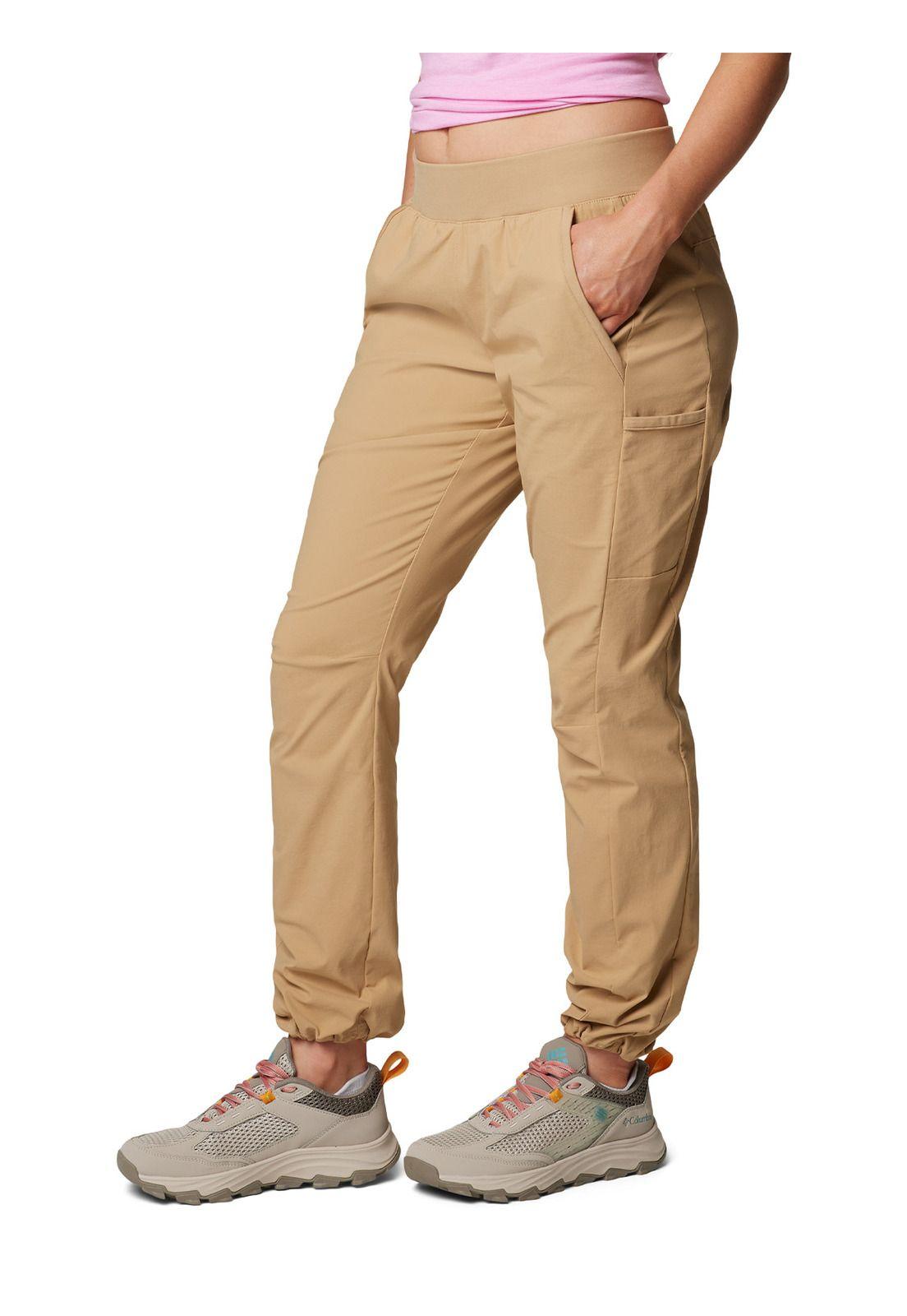 Pantalón Mujer Leslie Falls Beige-3