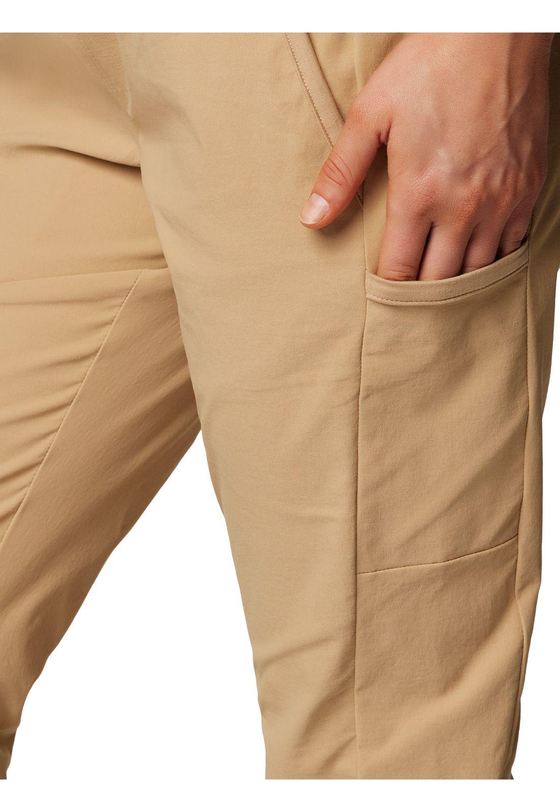 Pantalón Mujer Leslie Falls Beige-7