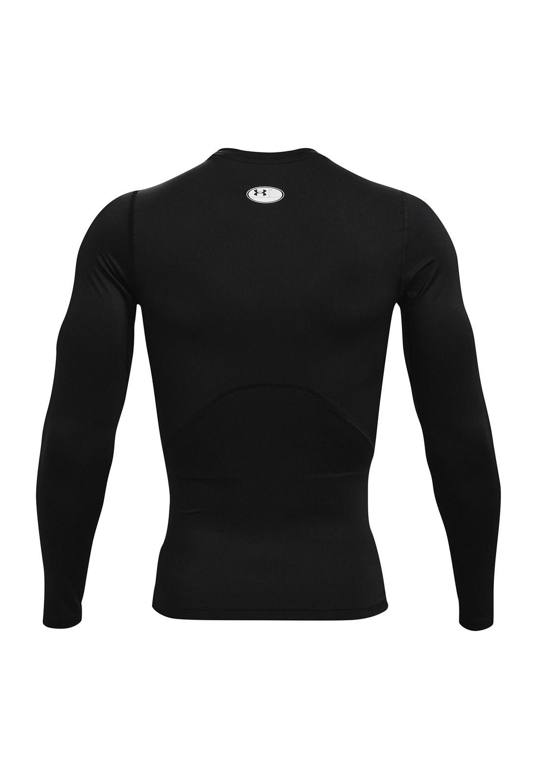 Primera capa HeatGear® para hombre Negro-1