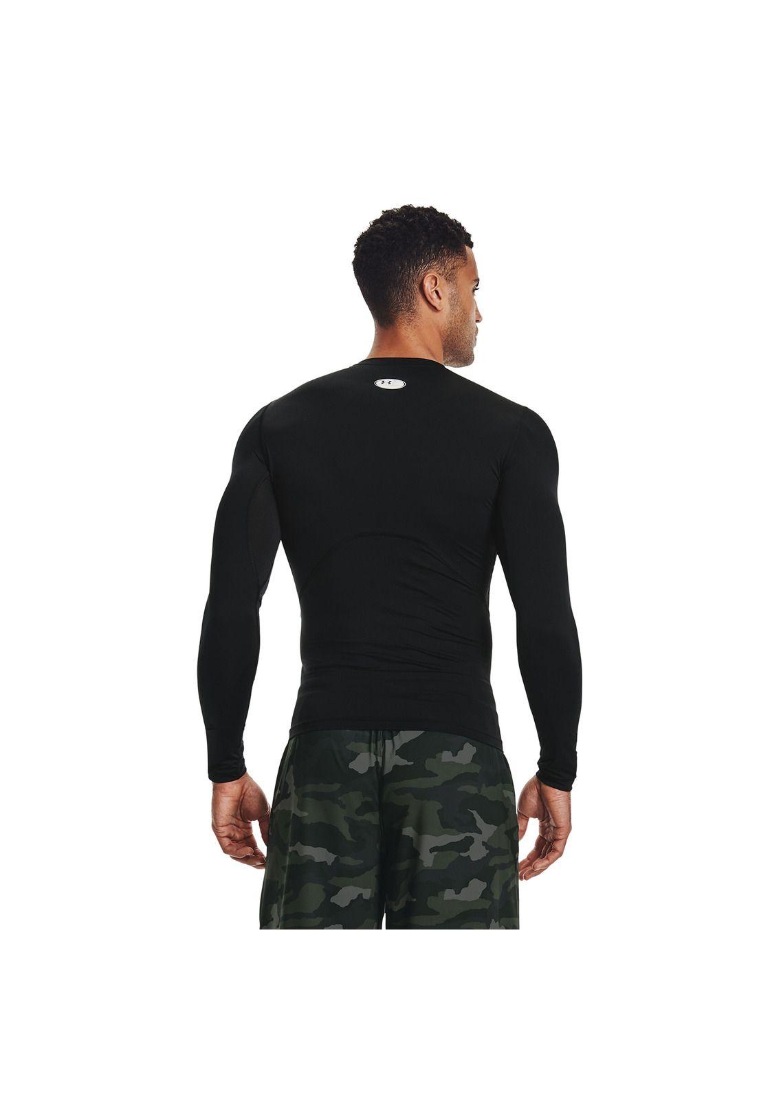 Primera capa HeatGear® para hombre Negro-4