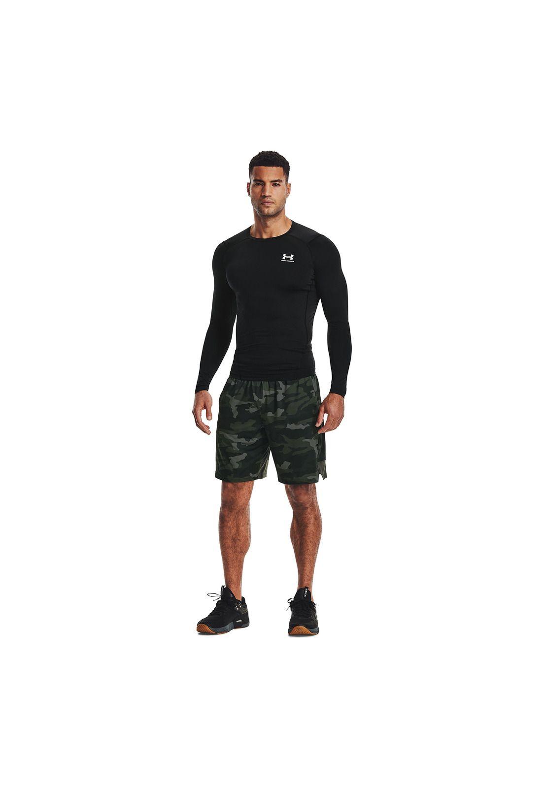 Primera capa HeatGear® para hombre Negro-5