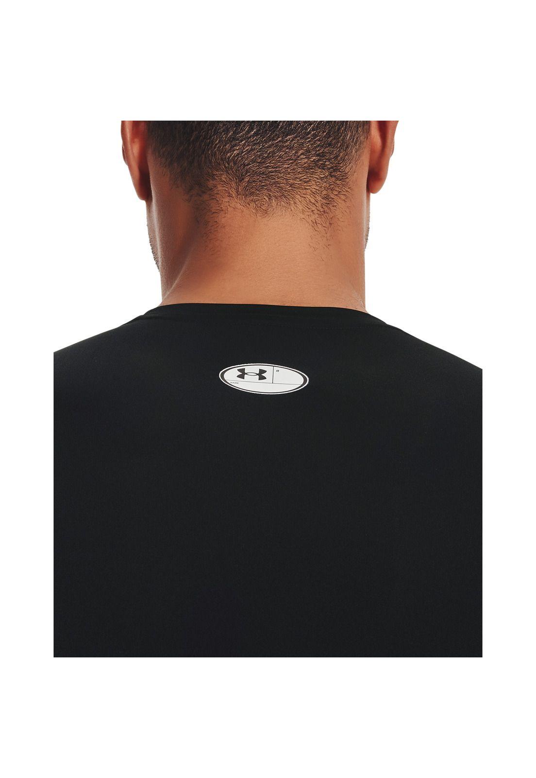 Primera capa HeatGear® para hombre Negro-6