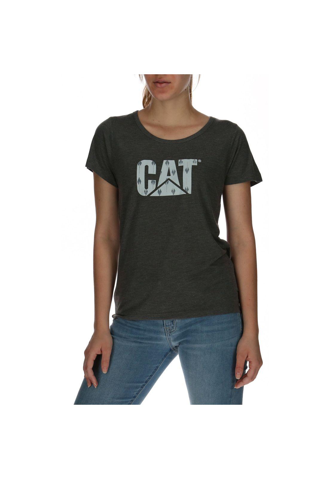 Polera Mujer Logo Gris-0