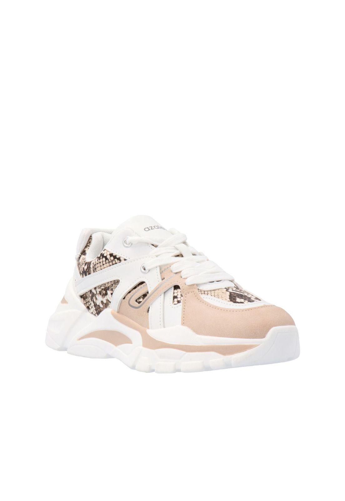 Zapatilla Alessandra Blanco / Beige-0