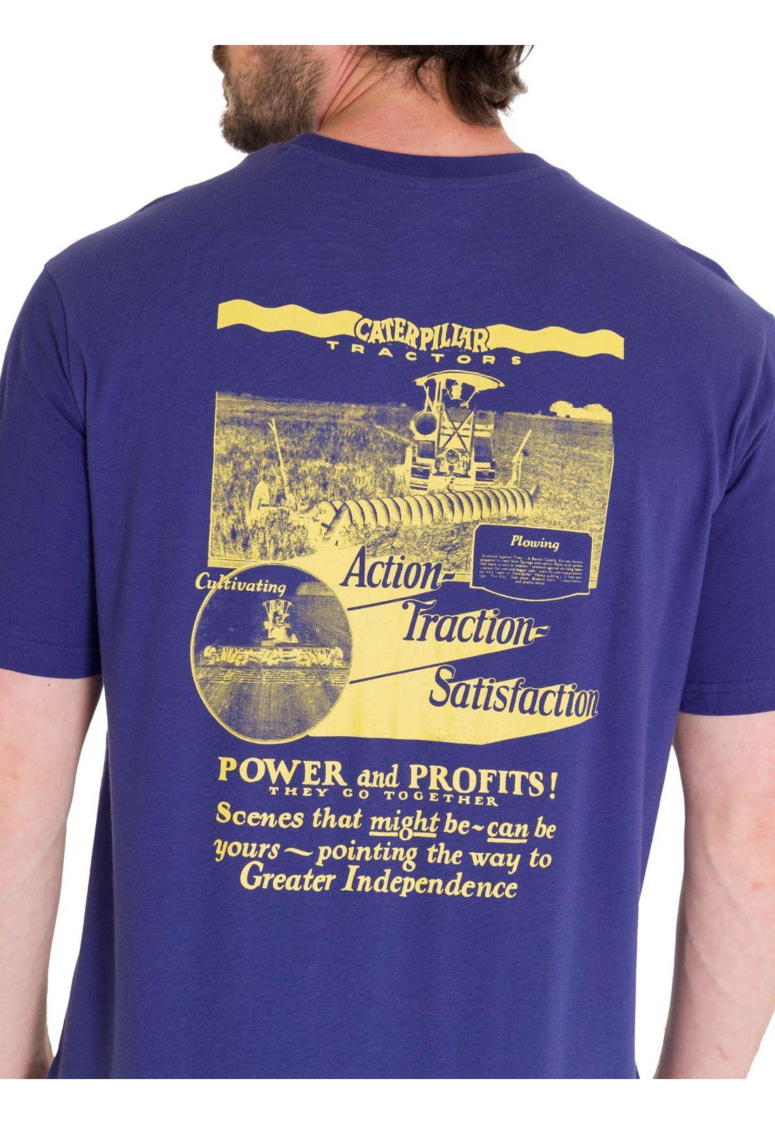 Polera Casual Projects Graphic 5 Hombre Indigo-5